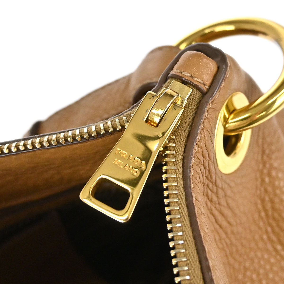 Prada Brown Leather Handbag