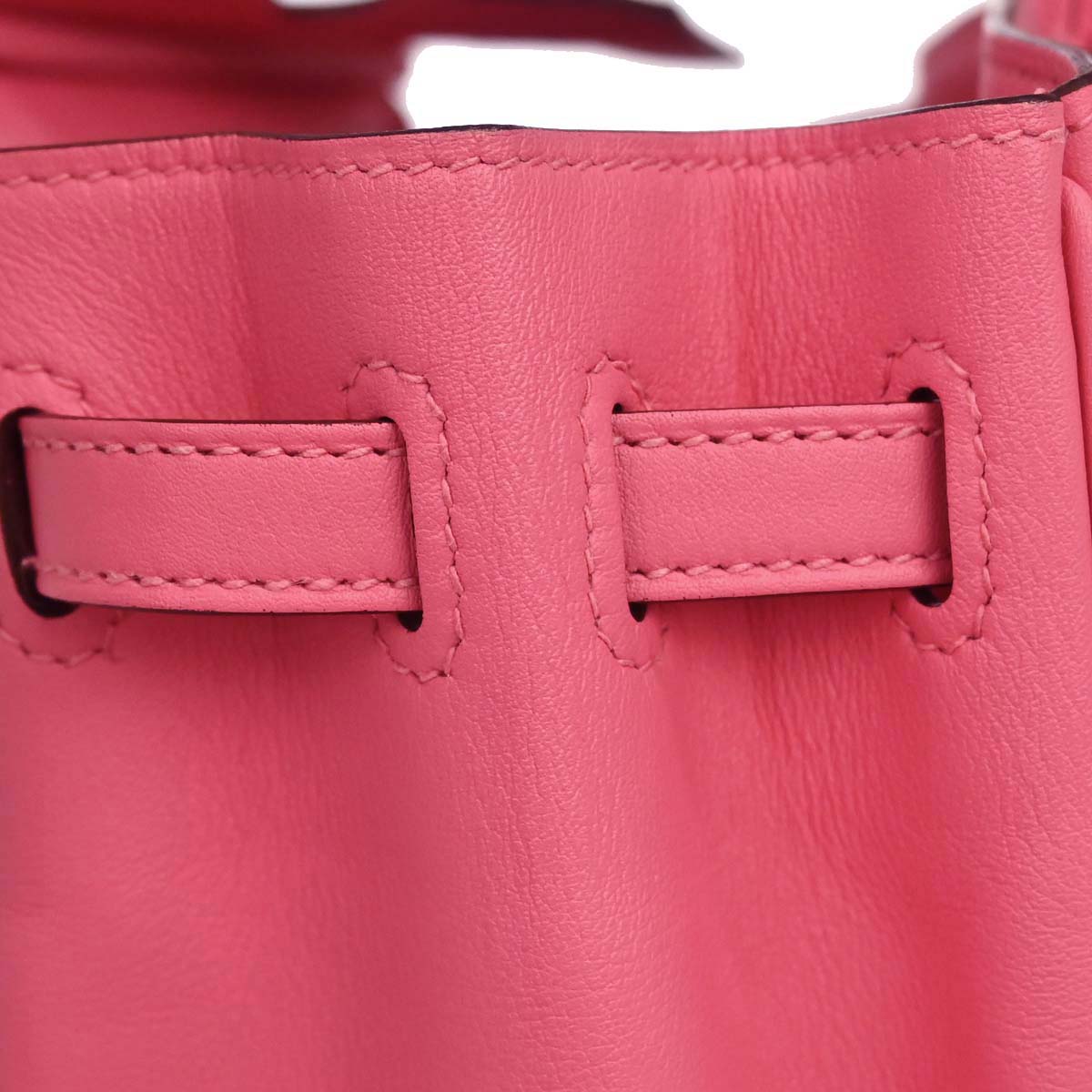 Hermes Rose Azalee Swift Birkin 25 Handbag