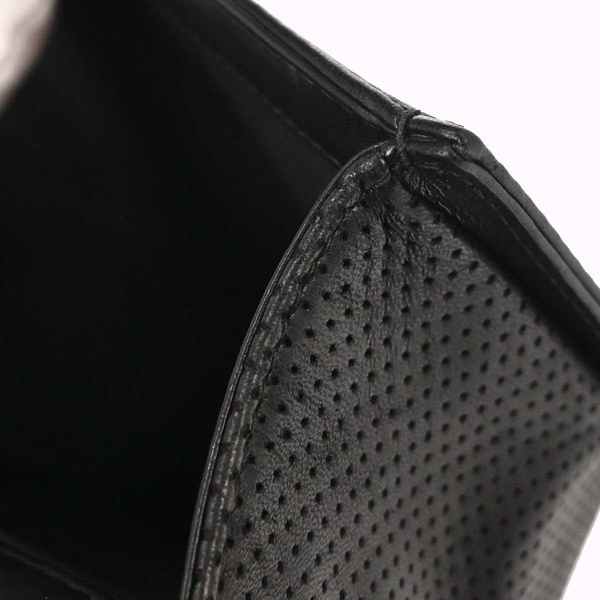 Boy Chanel 2014 Black Perforated Lambskin Medium Shoulder Bag
