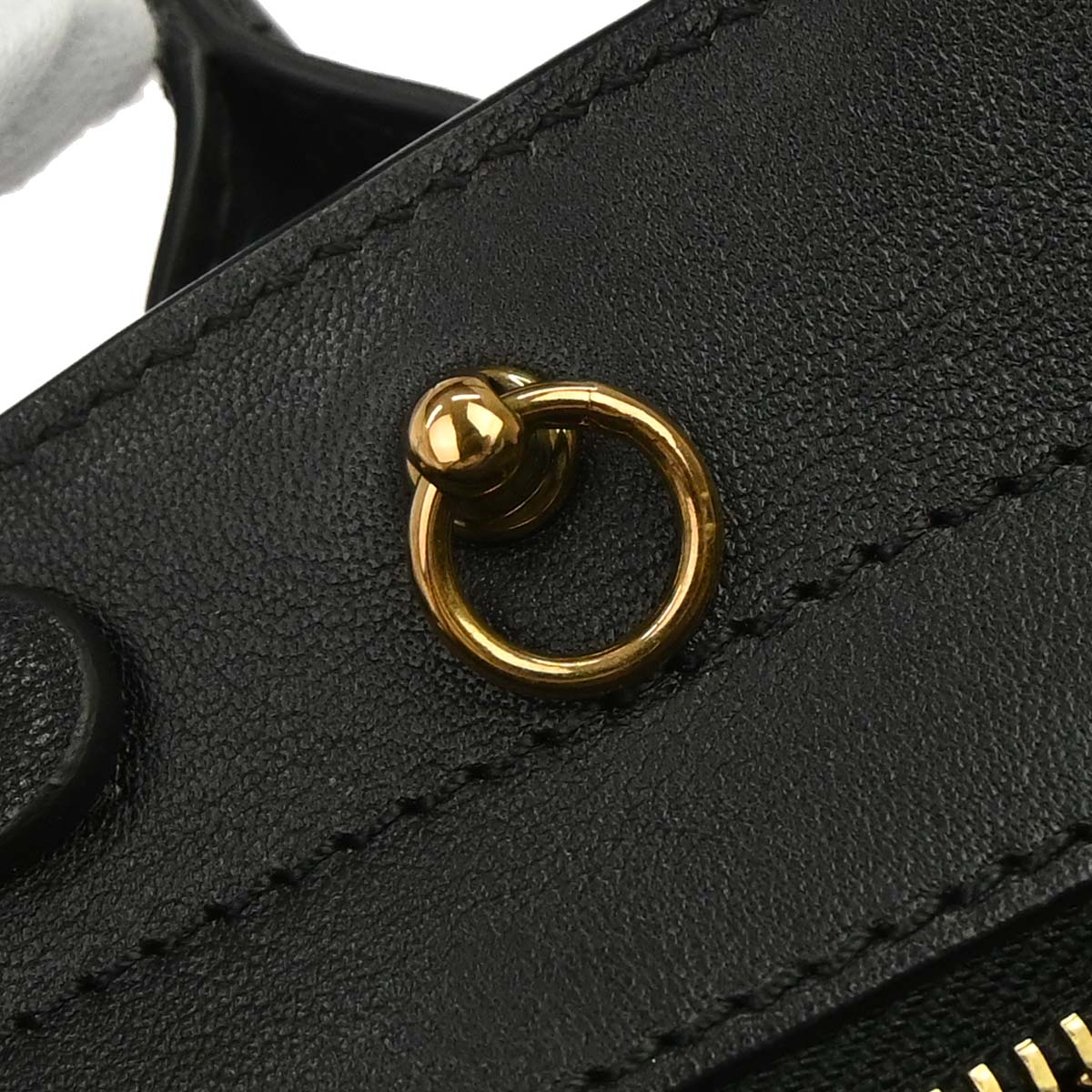 Chloe Black Pony Hair Alice 2way Shoulder Handbag