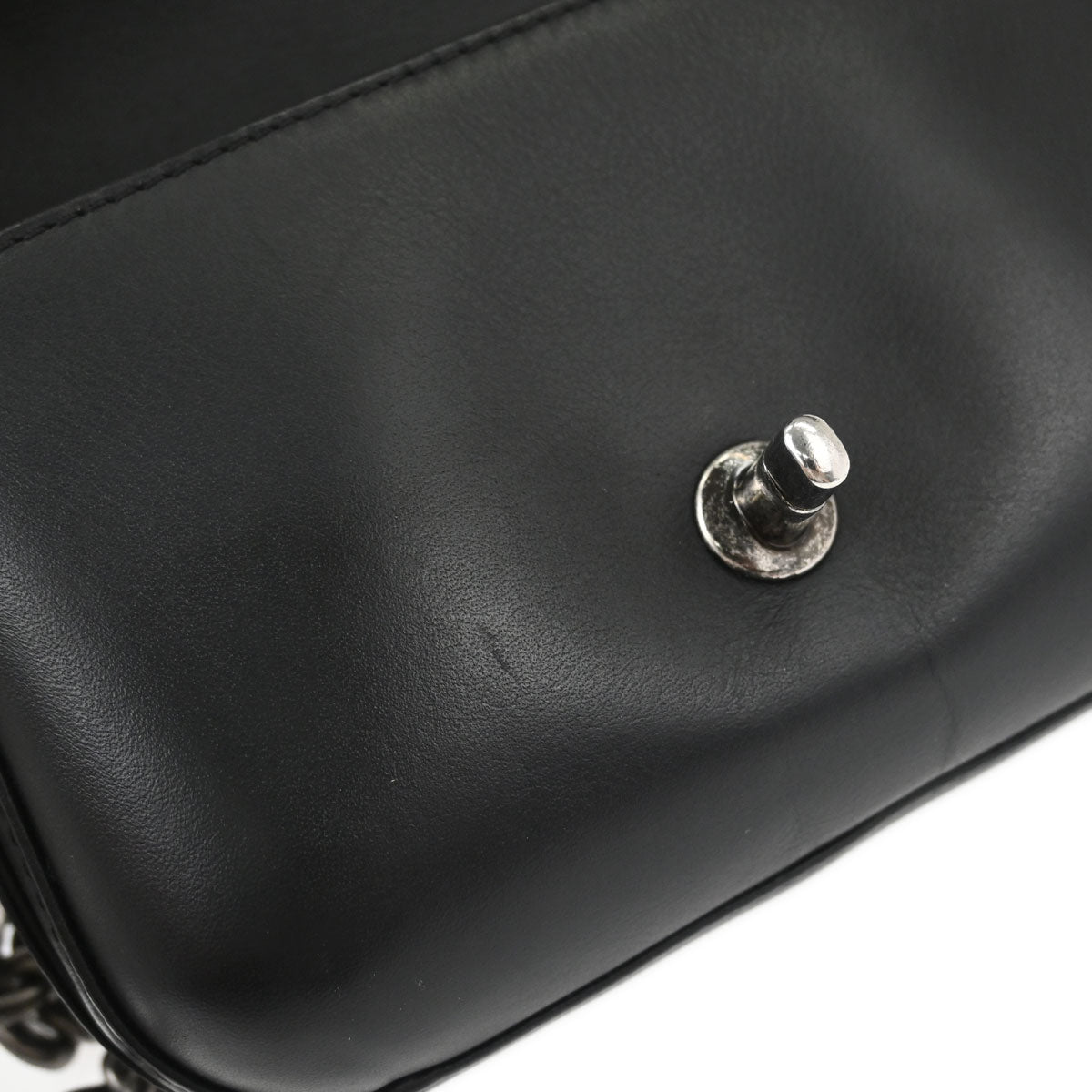 Chanel 2017-2018 Black Calfskin Small Rock My Shoulder Flap Bag 2way Shoulder Handbag