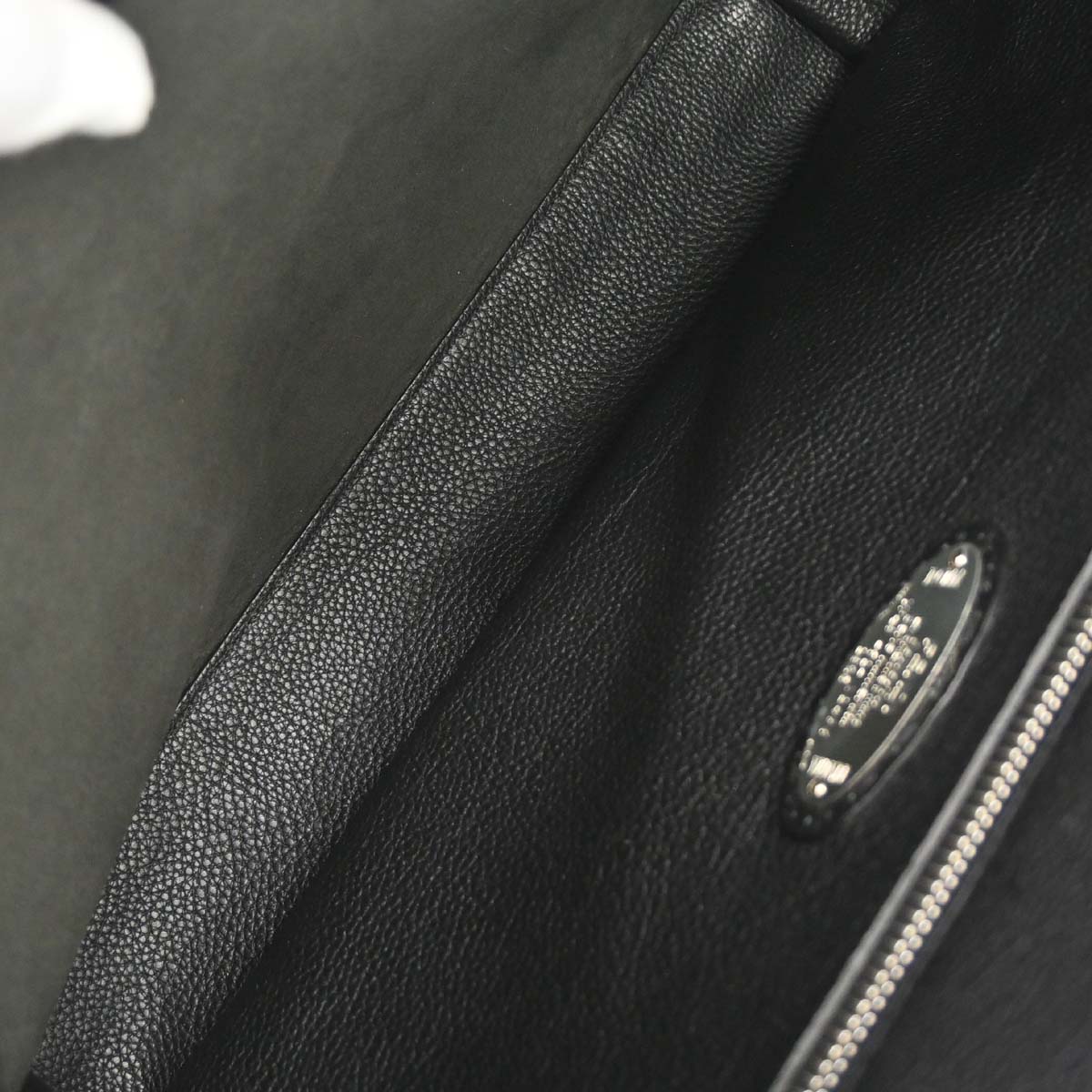 Fendi Black Selleria Peekaboo Fit 2way Shoulder Handbag