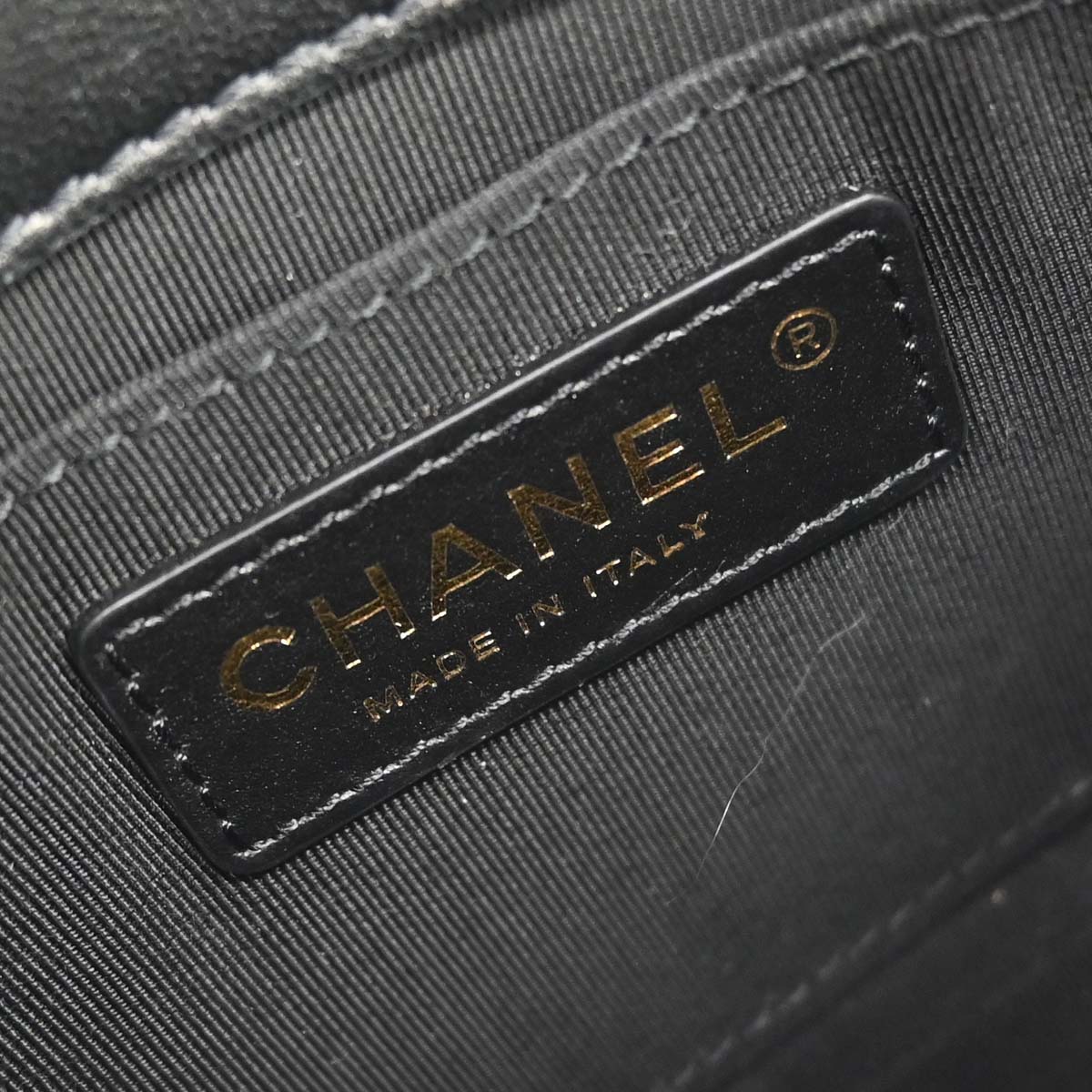 Chanel 2019 Black Lambskin Side Packs Shoulder Bag