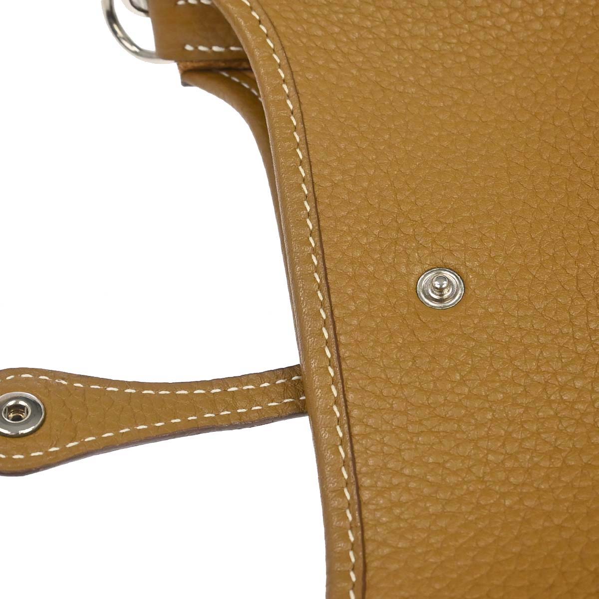 Hermes Kraft Taurillon Clemence Evelyne TPM Shoulder Bag