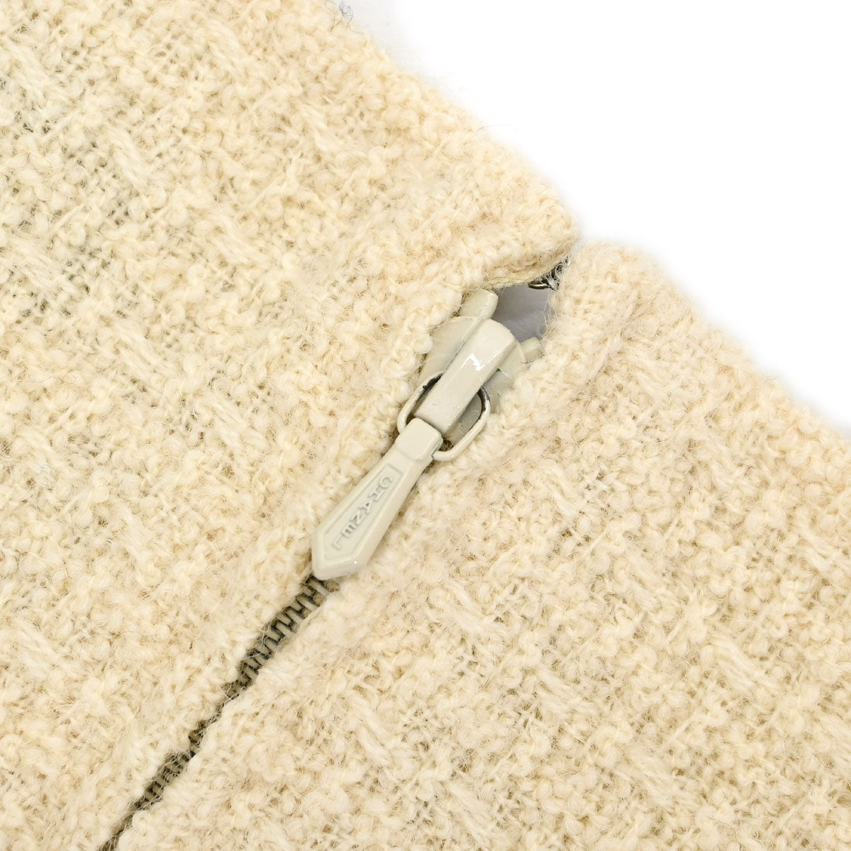 Chanel 2012-2013 Sleeveless Tweed Top Ivory #34