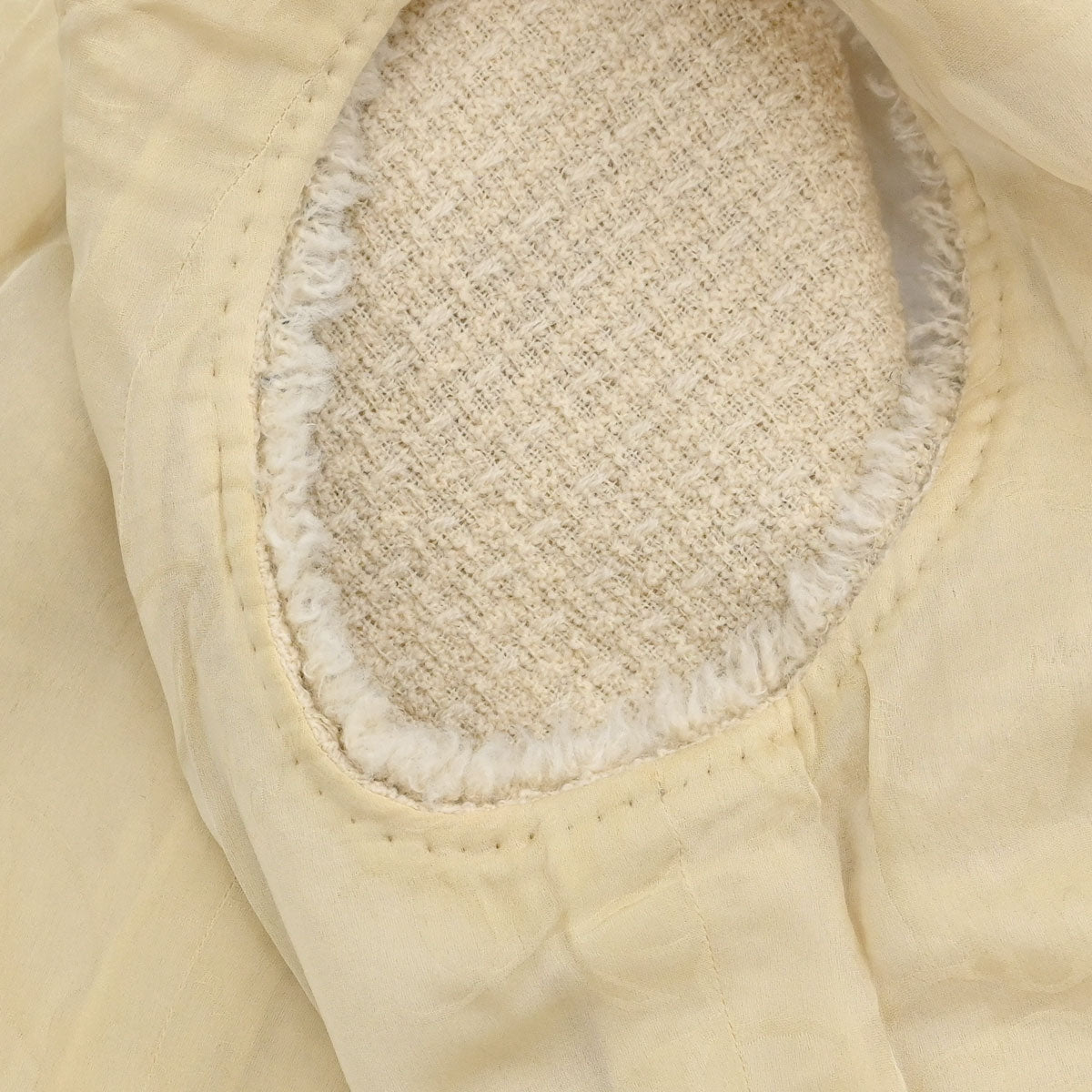 Chanel 2012-2013 Sleeveless Tweed Top Ivory #34