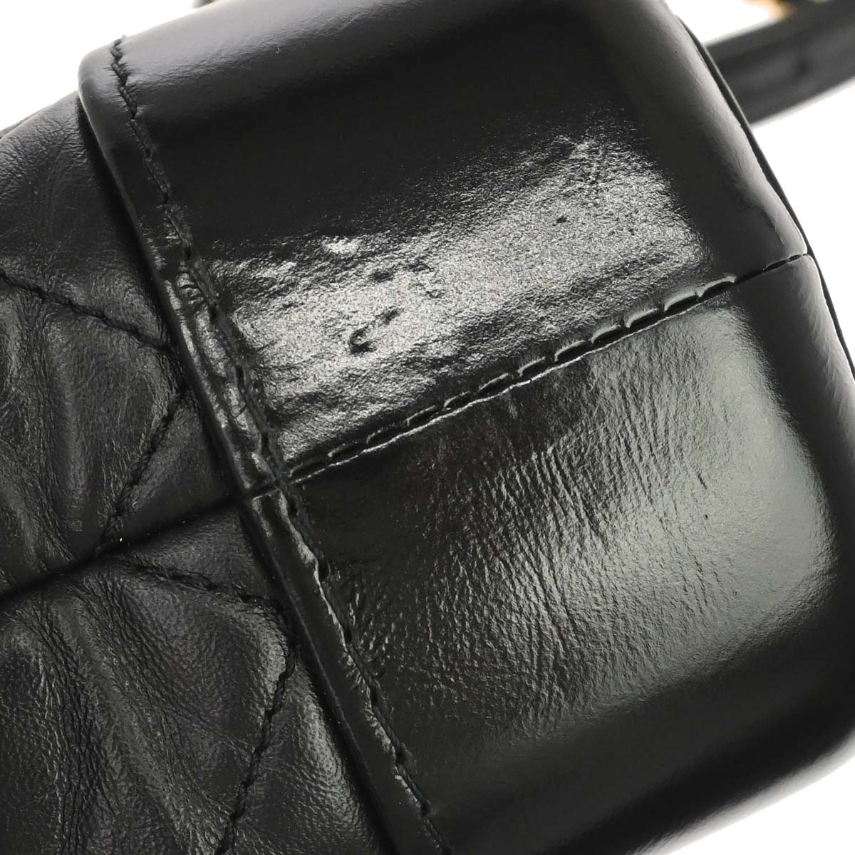 Chanel 2019 Black Lambskin Calfskin Small Gabrielle Shoulder Bag