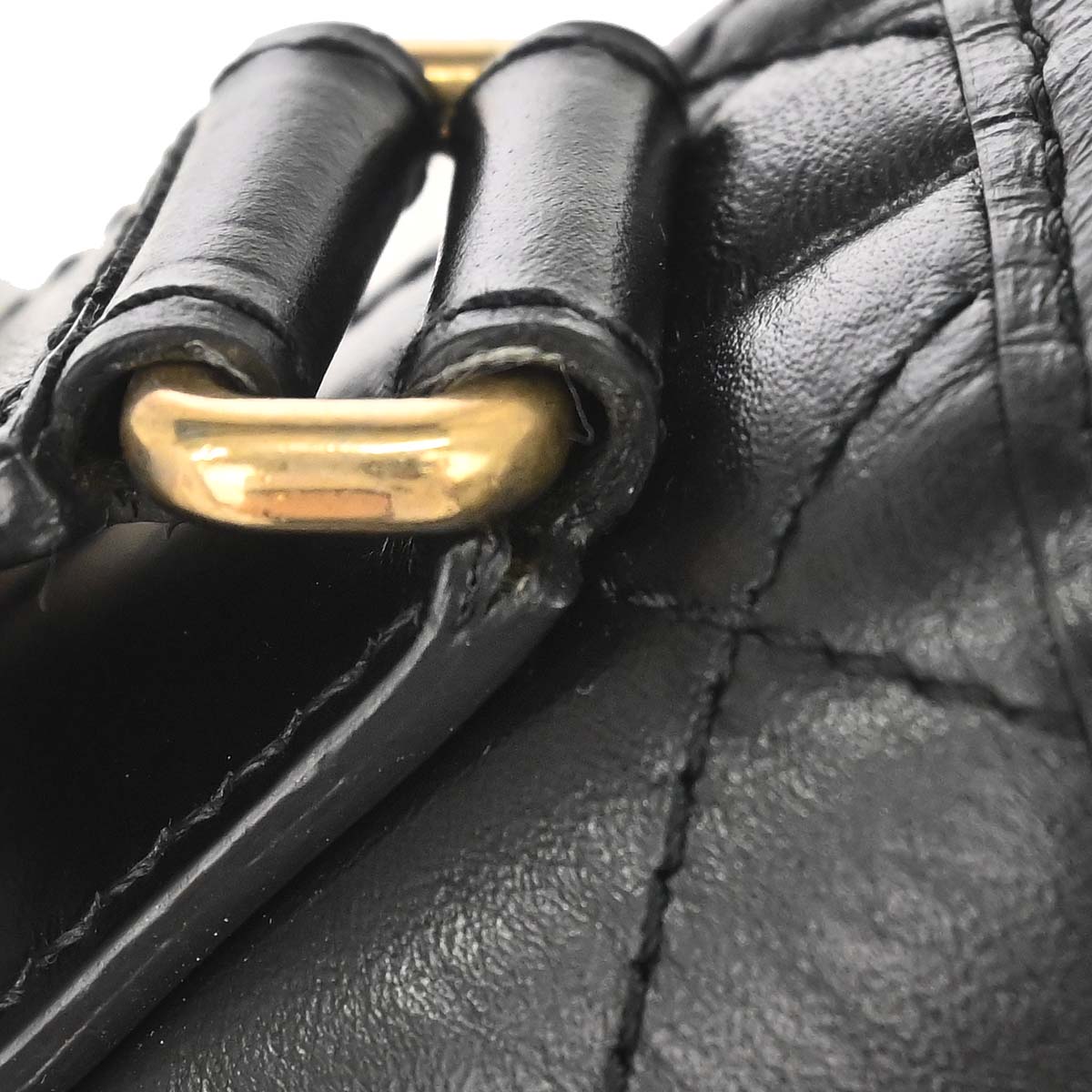 Chanel 2019 Black Lambskin Calfskin Small Gabrielle Shoulder Bag