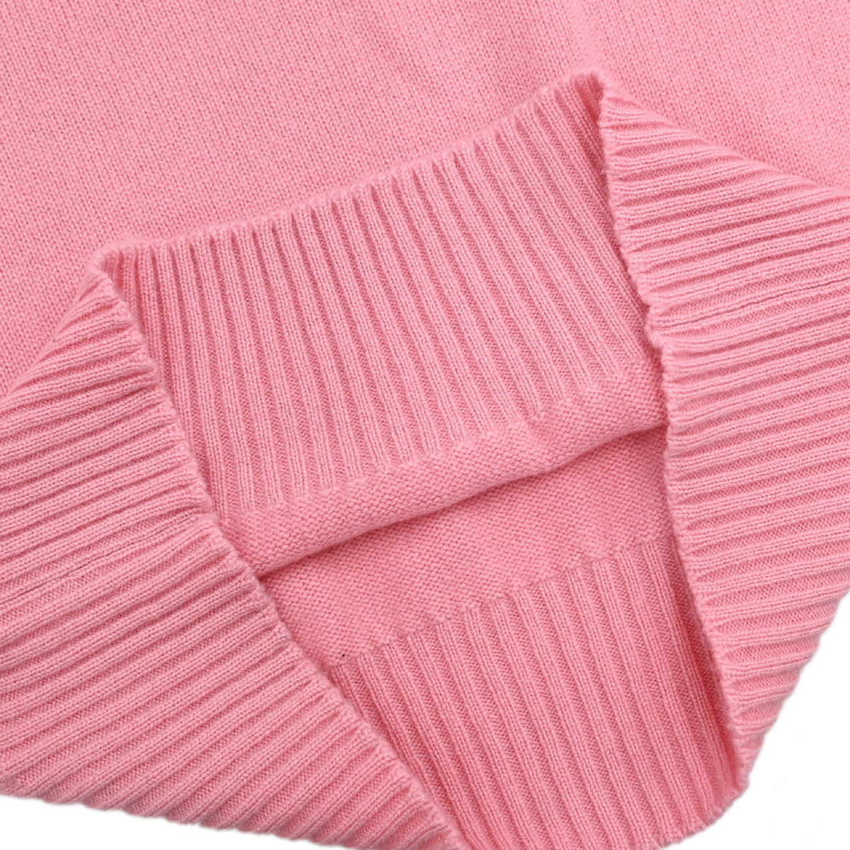 Chanel 2015 Sweater Knit Top Turnlock Pink #36