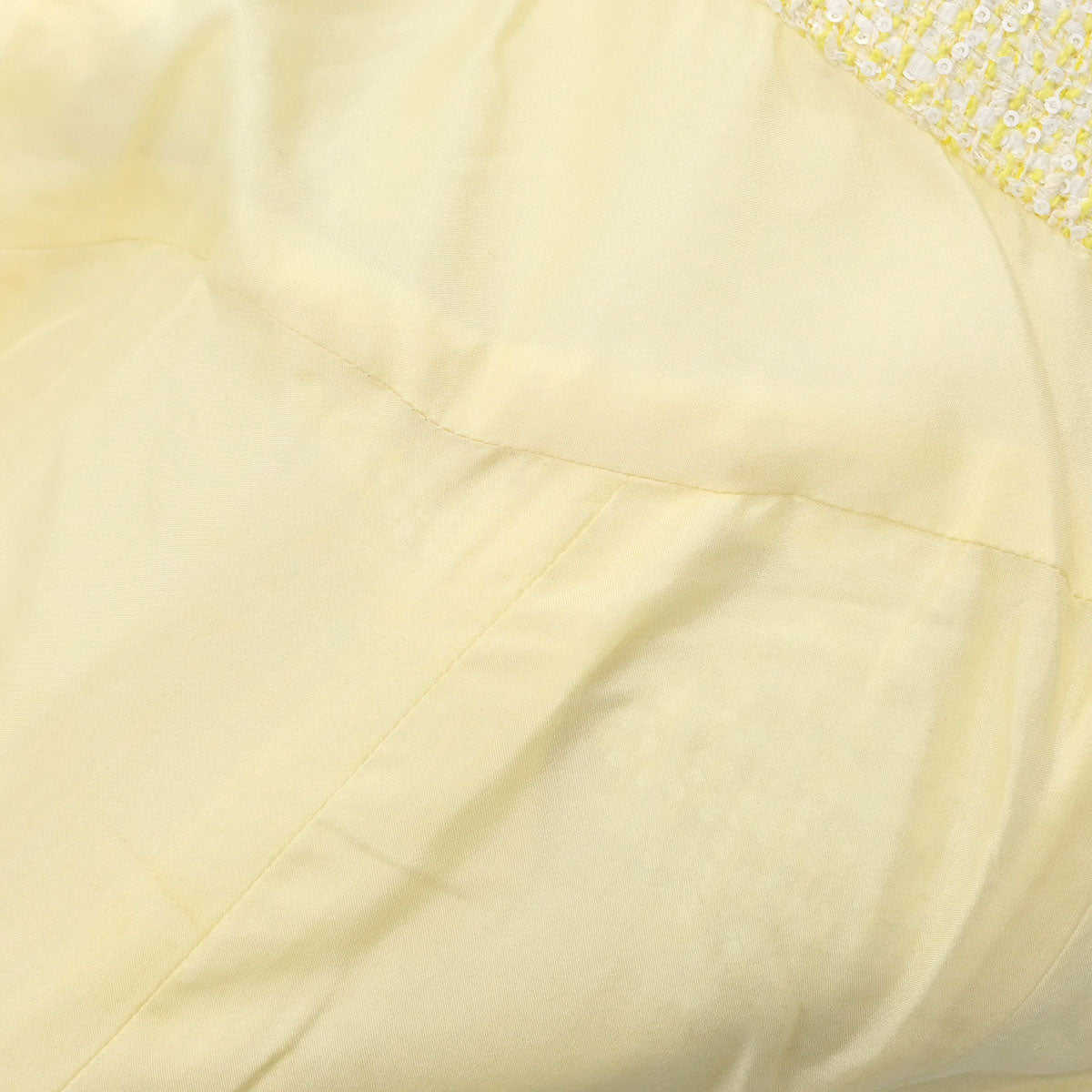 Chanel 2019 Long Pants Tweed Yellow #34