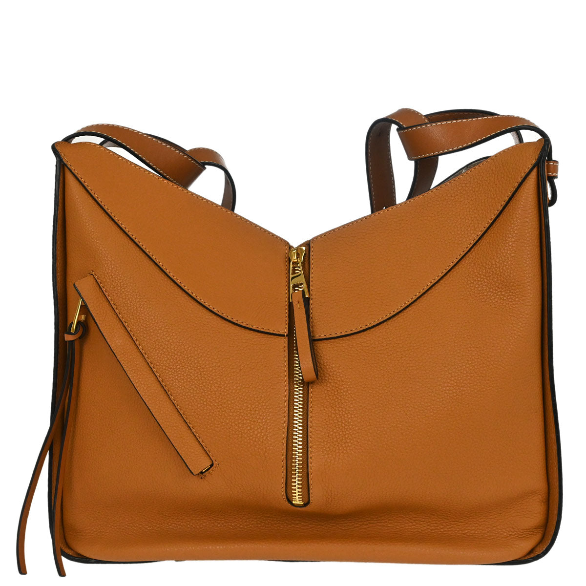 Loewe Brown Hammock 2way Shoulder Tote Handbag