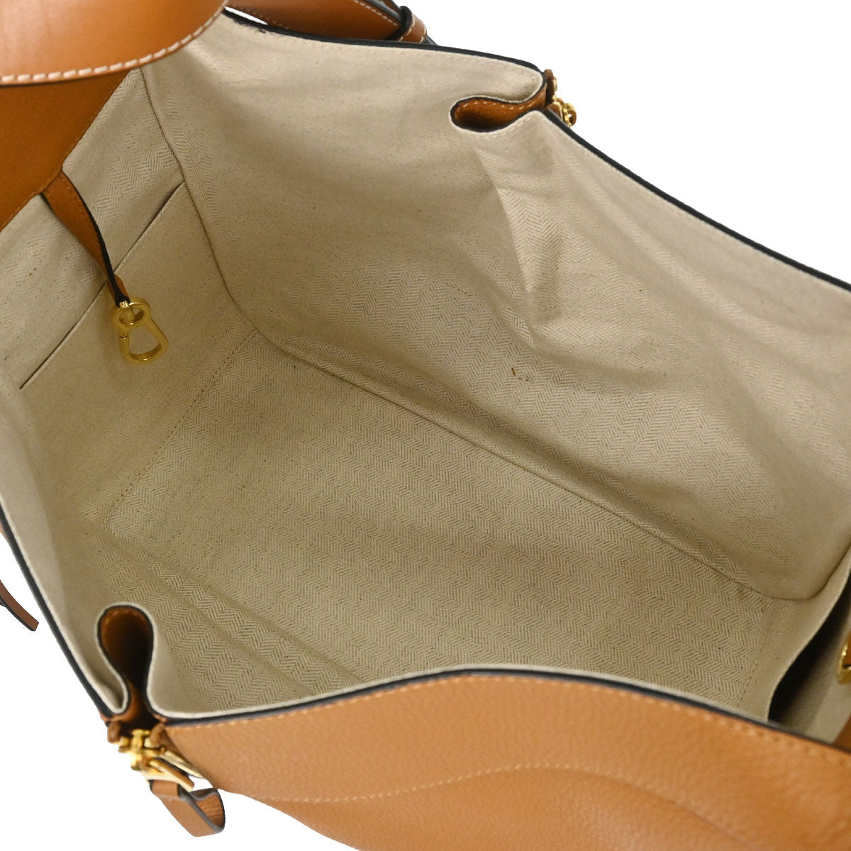 Loewe Brown Hammock 2way Shoulder Tote Handbag