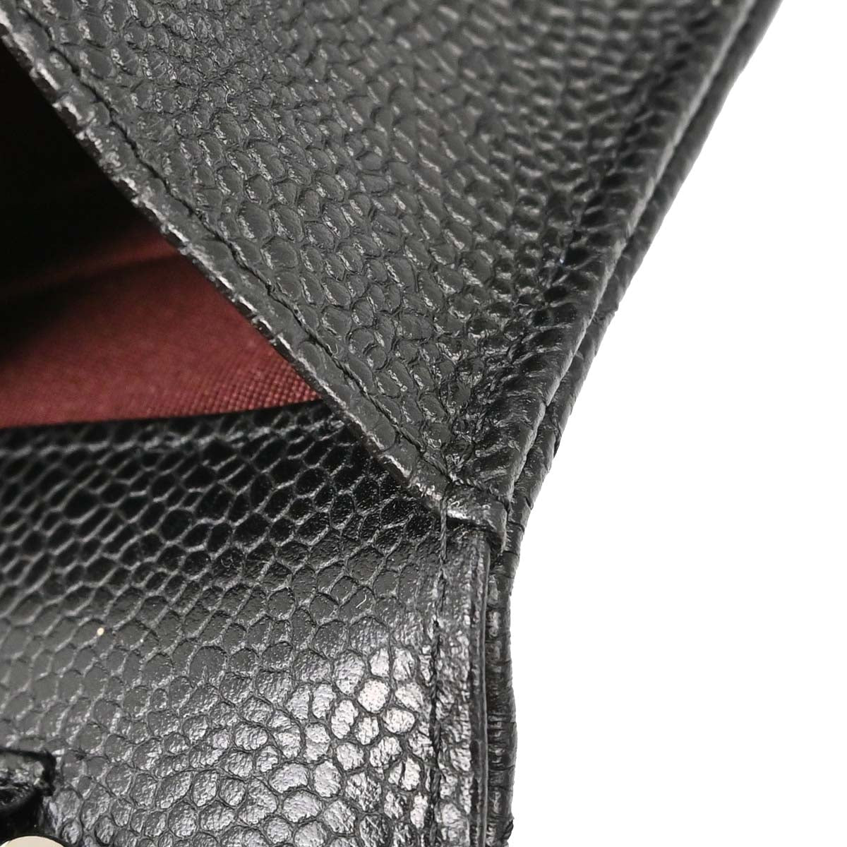 Chanel Black Caviar Skin Classic WOC Wallet on Chain Shoulder Bag