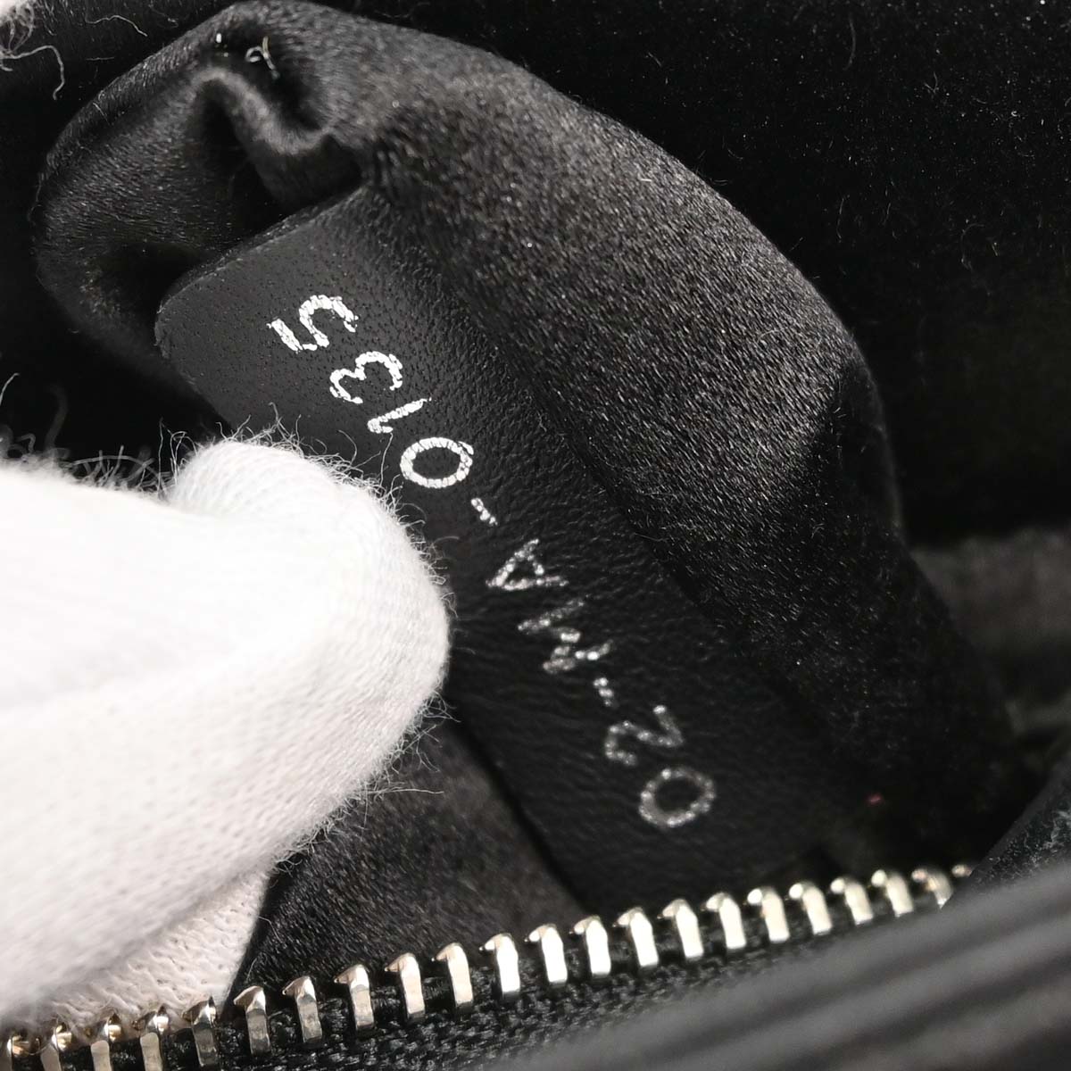Christian Dior Black Satin Small Lady Dior Cannage 2way Shoulder Handbag