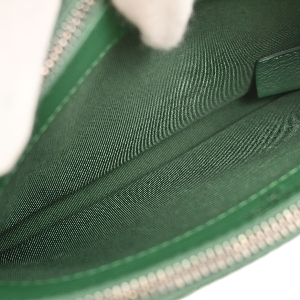 Chanel Green Calfskin Gabrielle WOC Wallet on Chain Shoulder Bag