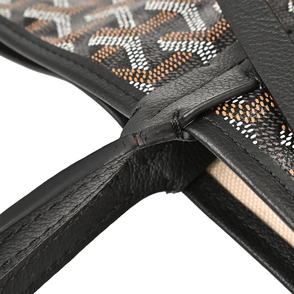 Goyard Black Saint Louis PM Tote Bag