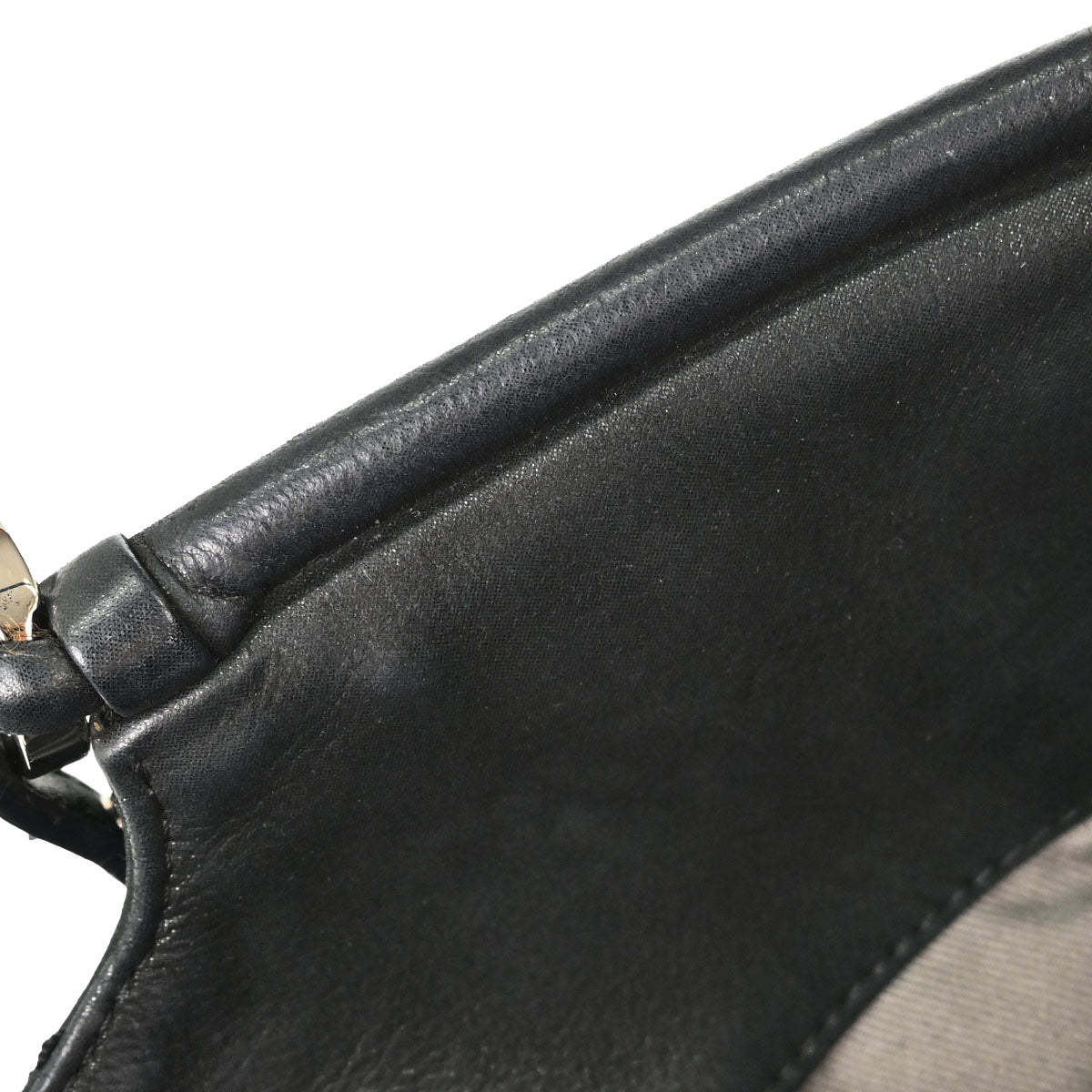 Chanel Black Calfskin Wild Stitch Tote 2way Shoulder Handbag