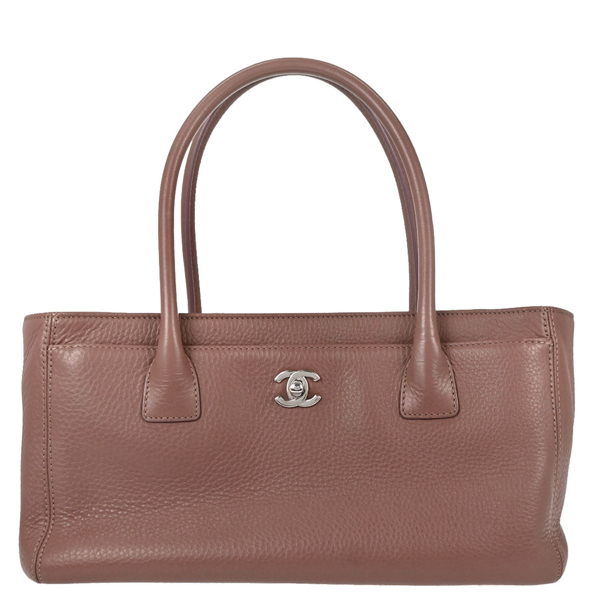 Chanel 2013-2014 Pink Deerskin Executive Cerf Tote Bag