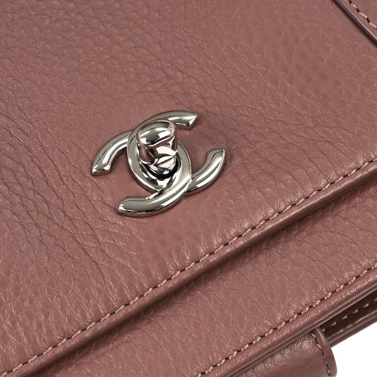 Chanel 2013-2014 Pink Deerskin Executive Cerf Tote Bag