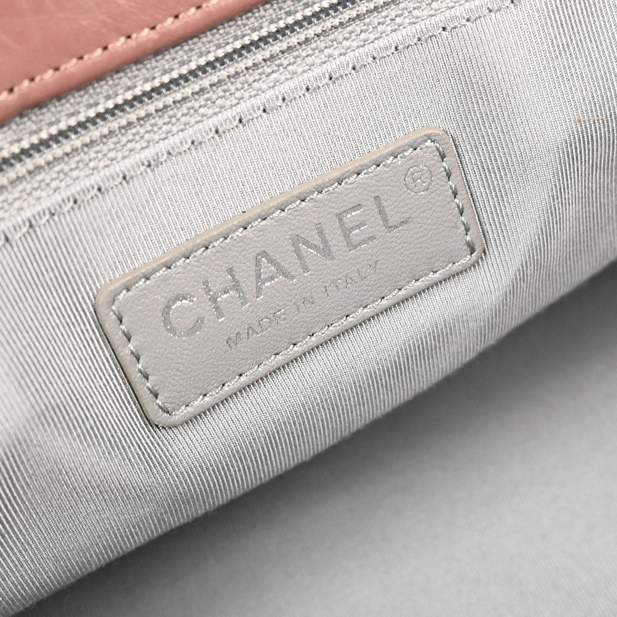 Chanel 2013-2014 Pink Deerskin Executive Cerf Tote Bag