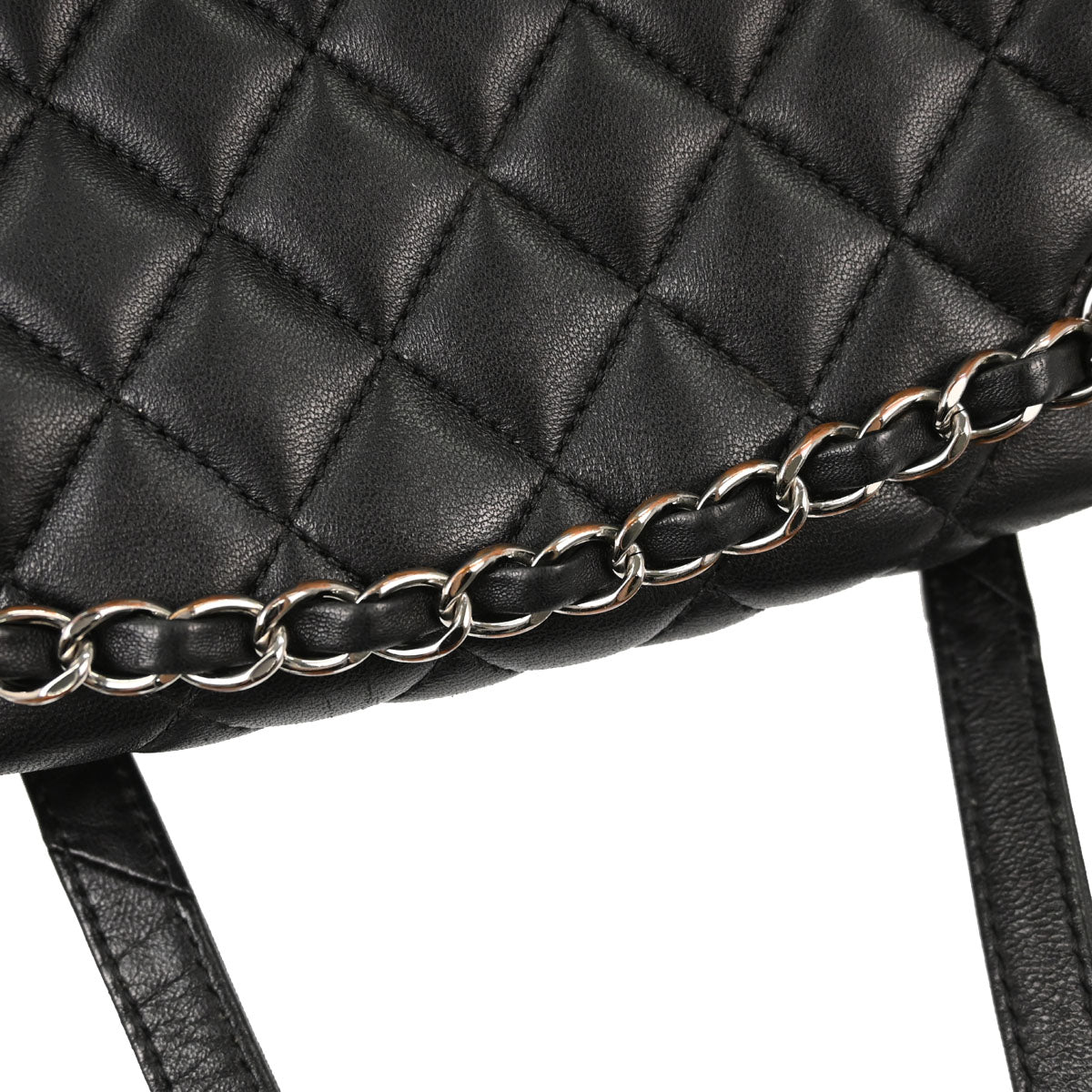 Chanel 2016-2017 Black Lambskin Urban Spirit Backpack