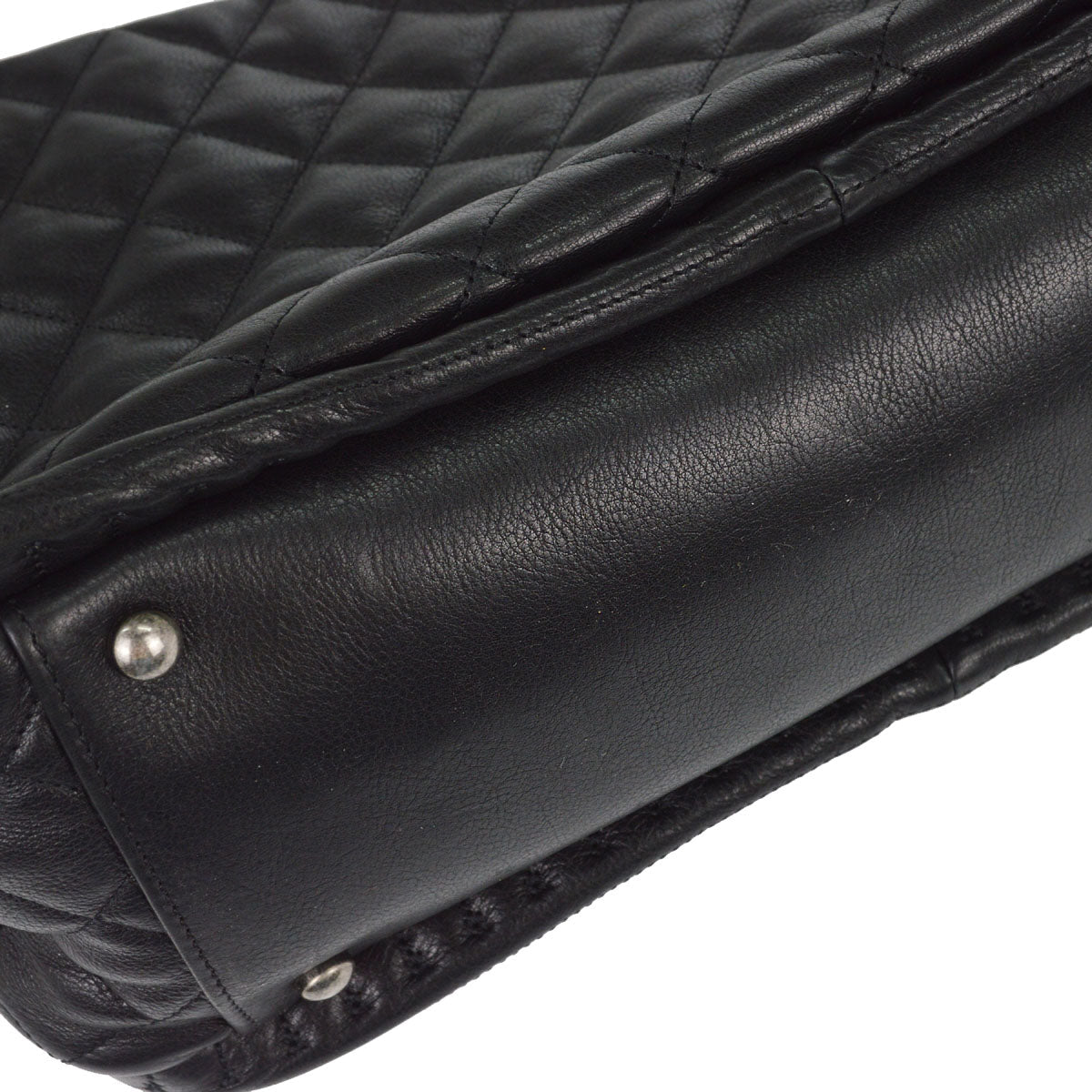 Chanel 2011 Black Calfskin Paris-Byzance Istanbul Tote Handbag