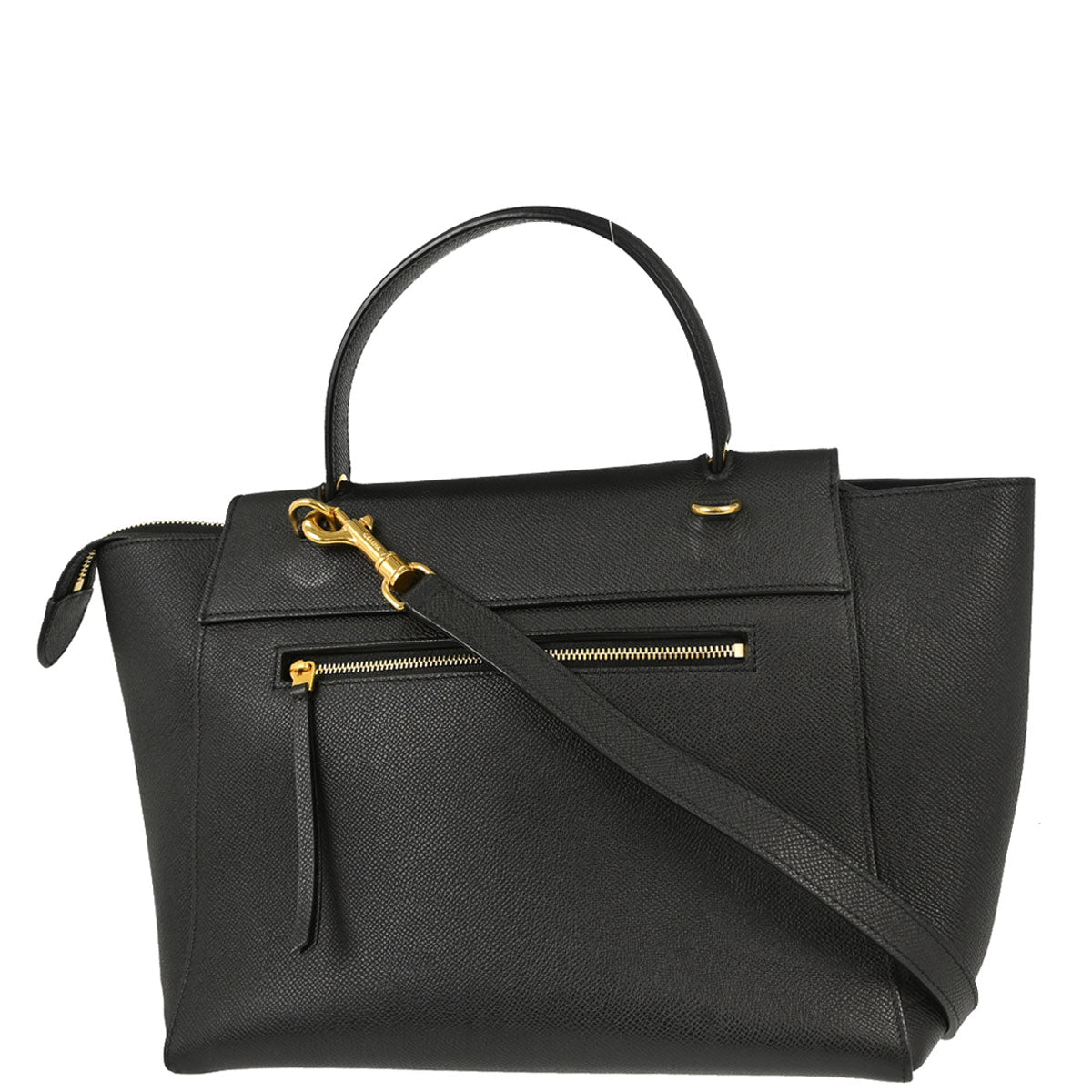 Celine Black Belt Bag Mini 2way Shoulder Handbag