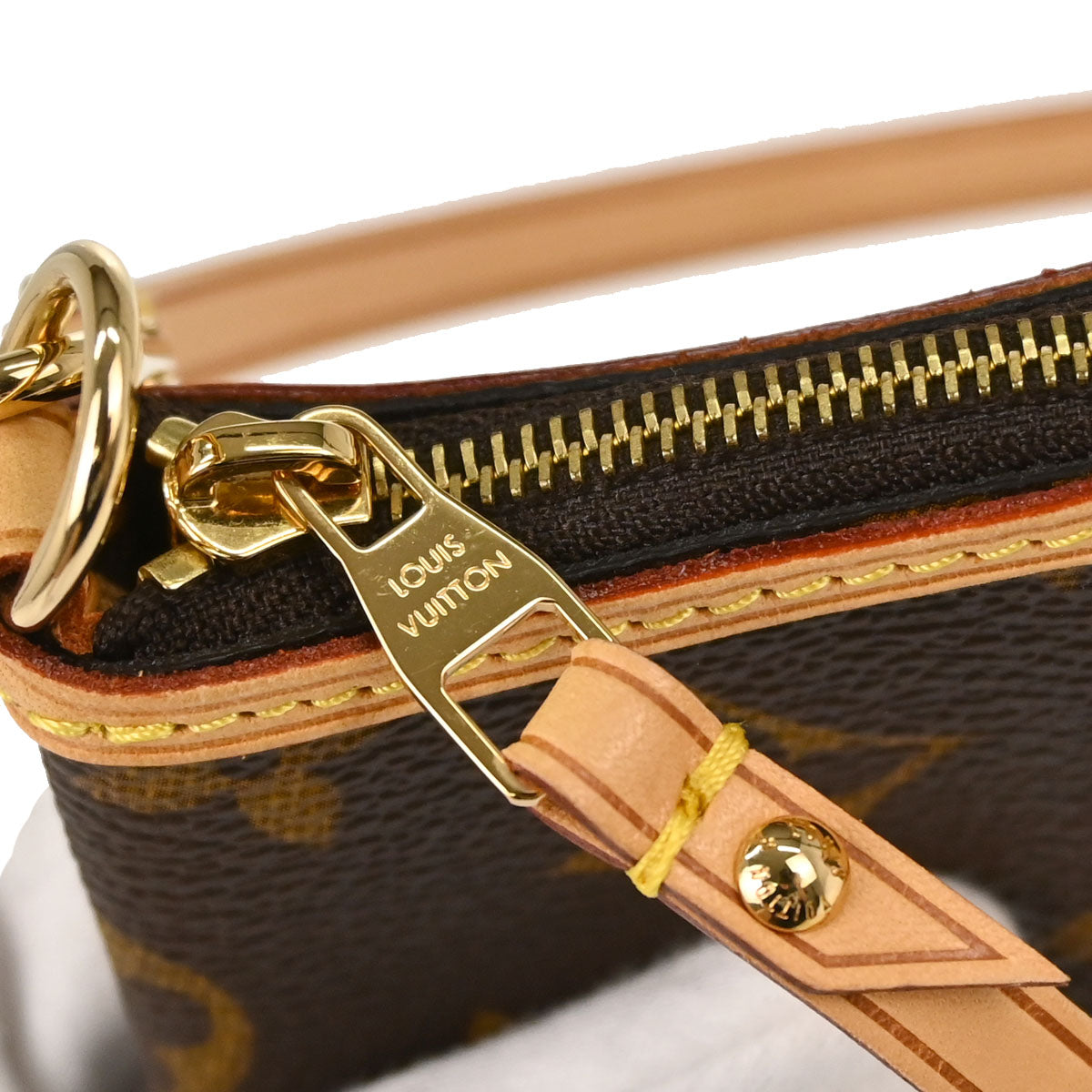 Louis Vuitton Monogram Mini Pochette Delightful Handbag M40309