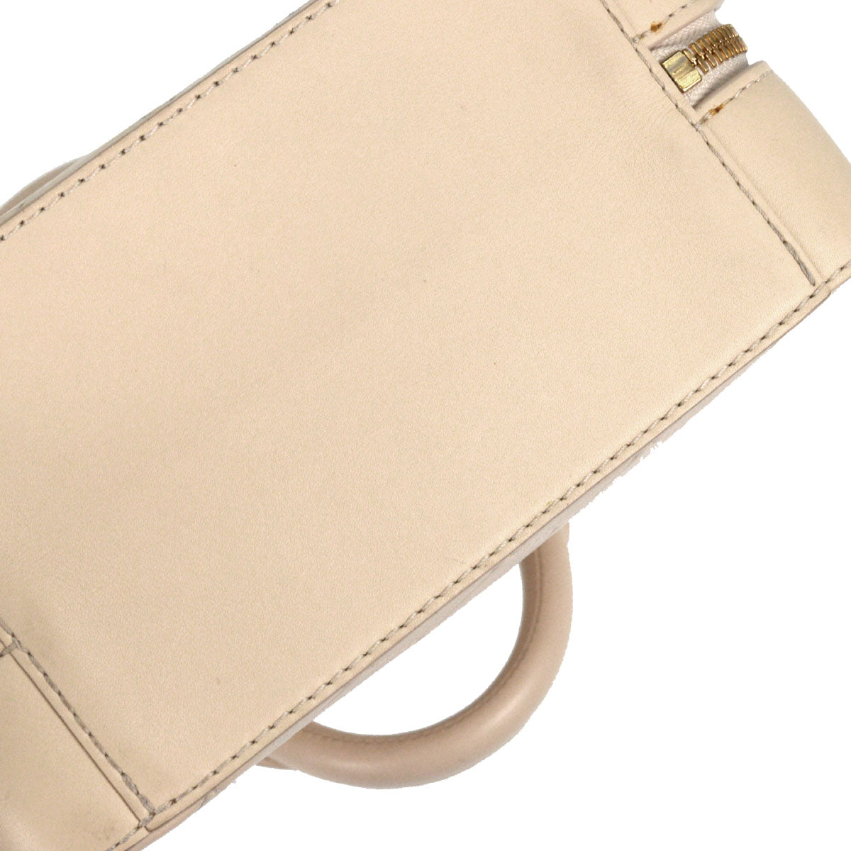 Chanel 2019-2020 Light Beige Lambskin Vanity 2way Shoulder Handbag