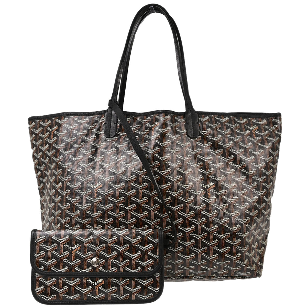 Goyard Black Saint Louis PM Tote Bag