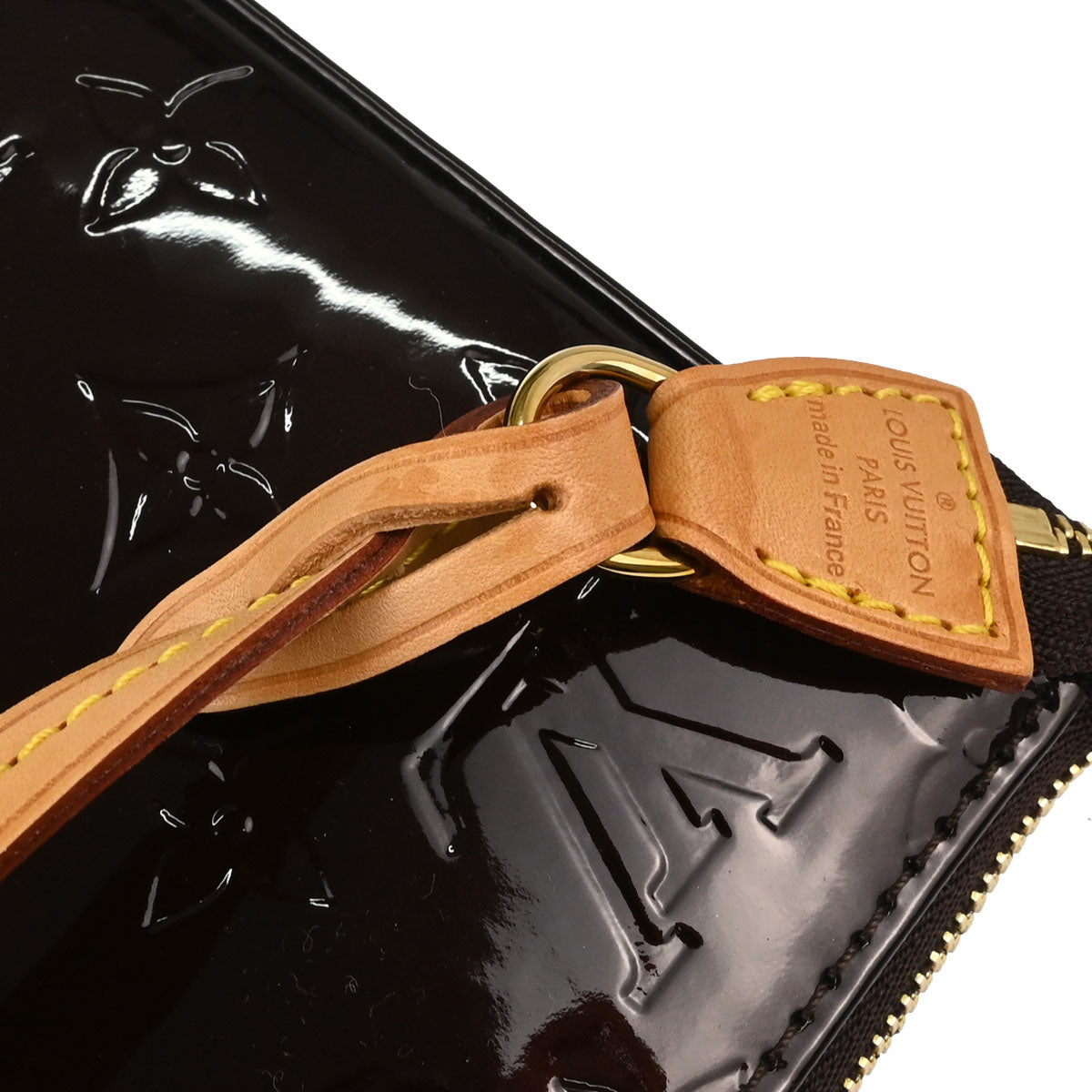 Louis Vuitton Purple Vernis Pochette Accessoires Handbag M91576
