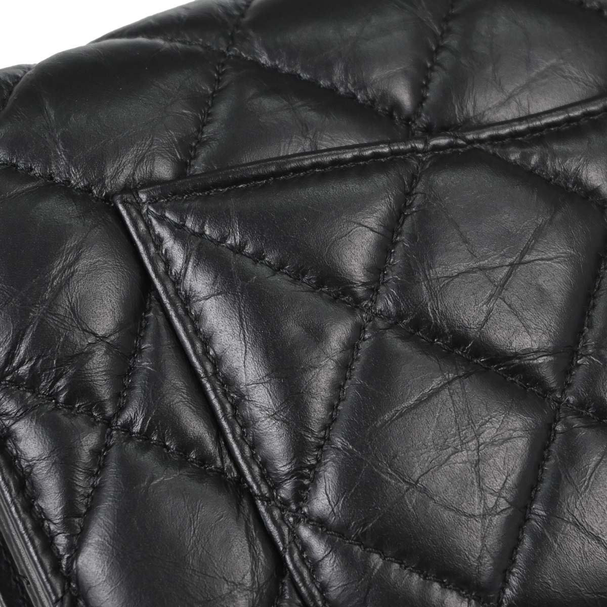 Chanel 2017-2018 Black Calfskin Rhinestone Icon WOC Wallet on Chain Bag
