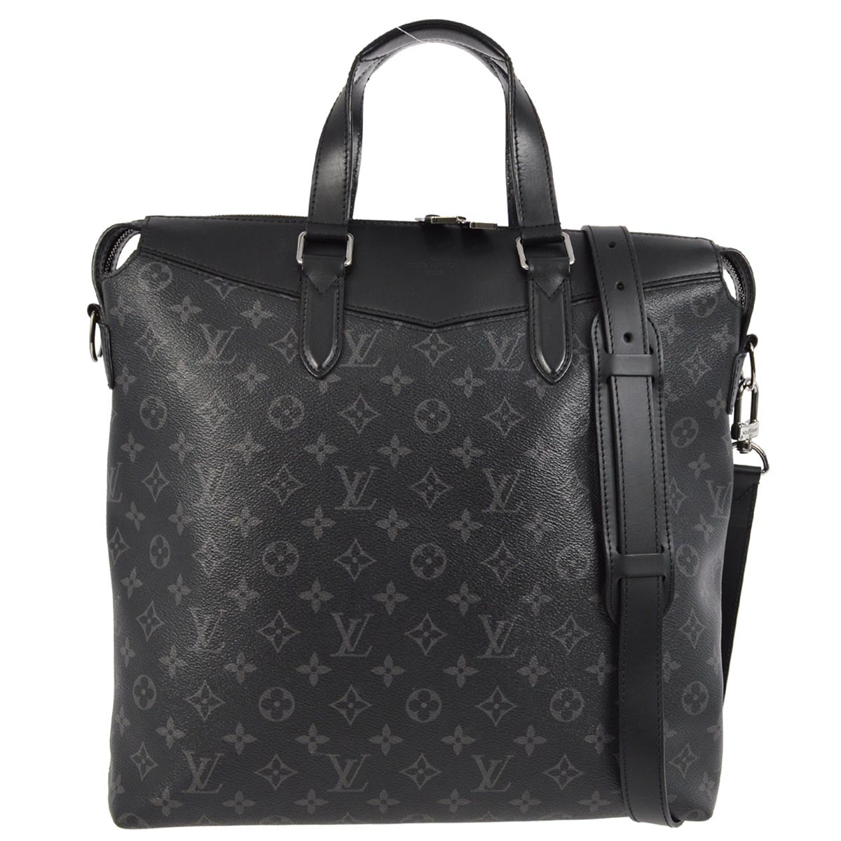 Louis Vuitton 2018 Damier Graphite Explorer 2way Tote Handbag M40567