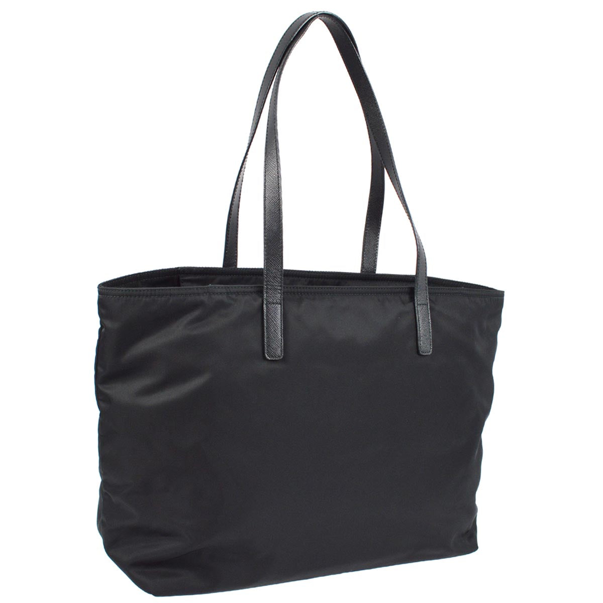 Prada Black Nylon Tote Handbag