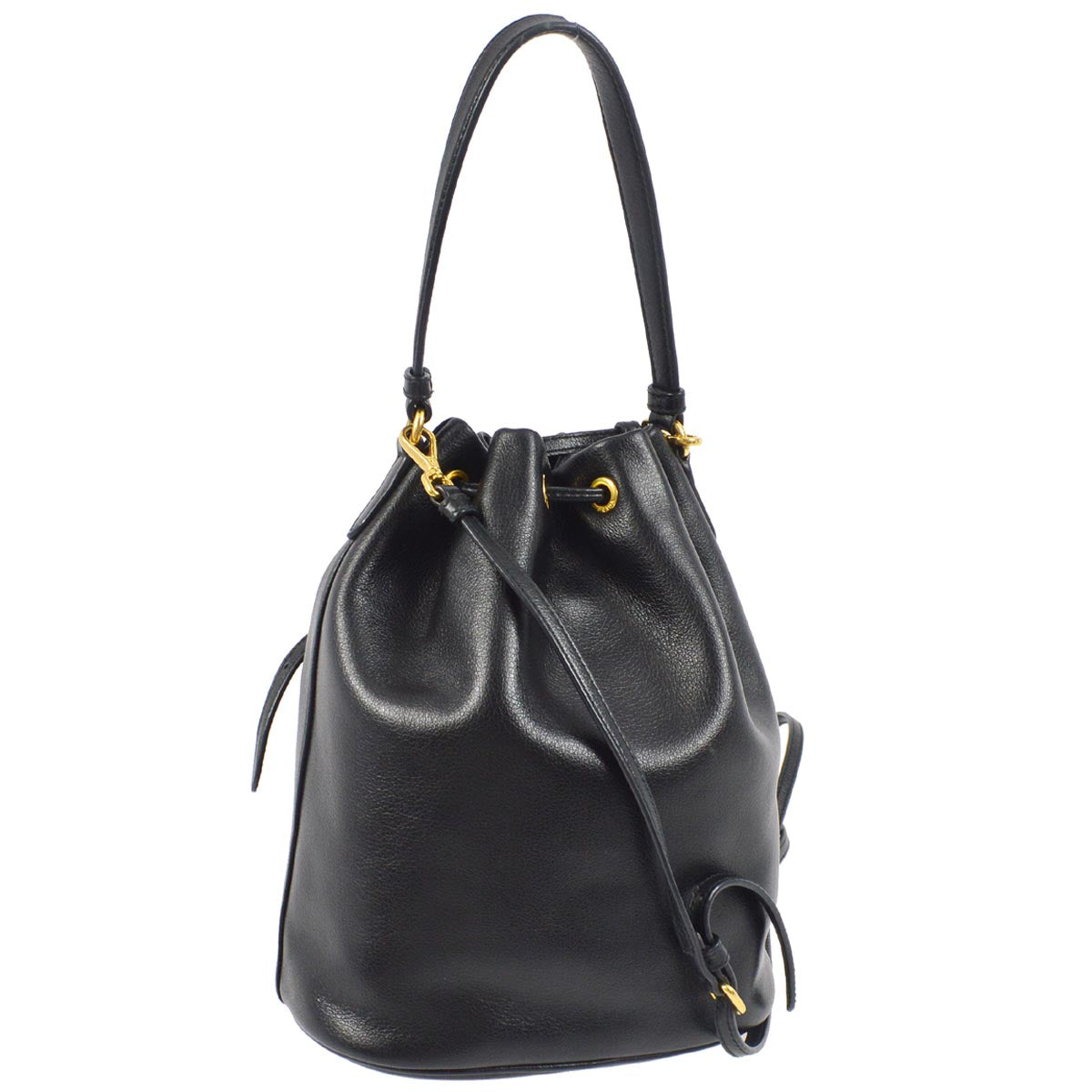 Prada Black Duet Bucket Bag