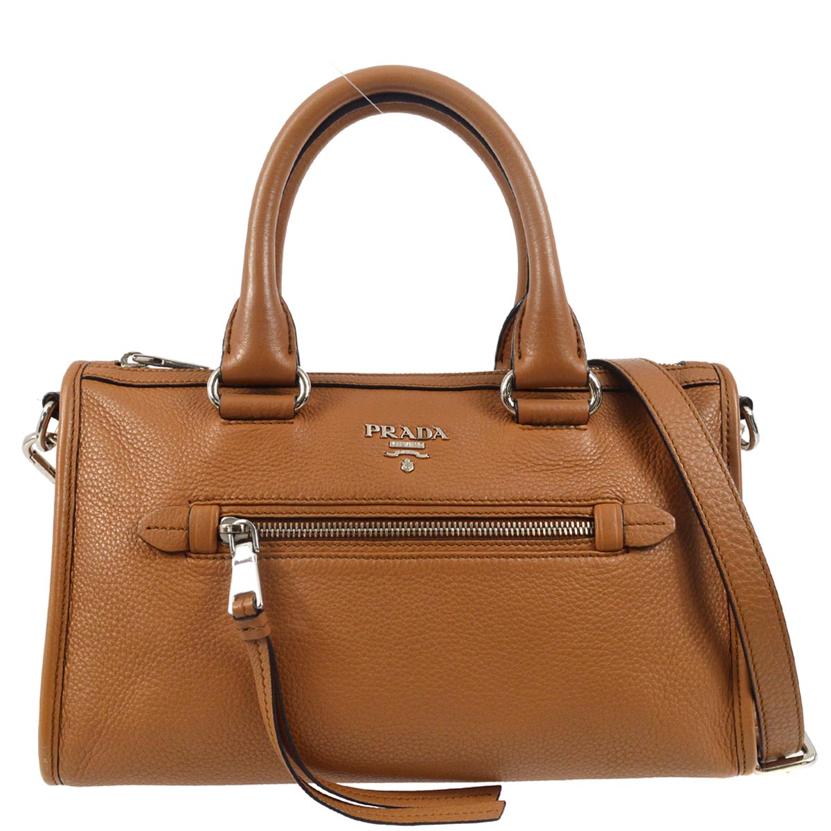 Prada Brown 2way Shoulder Handbag