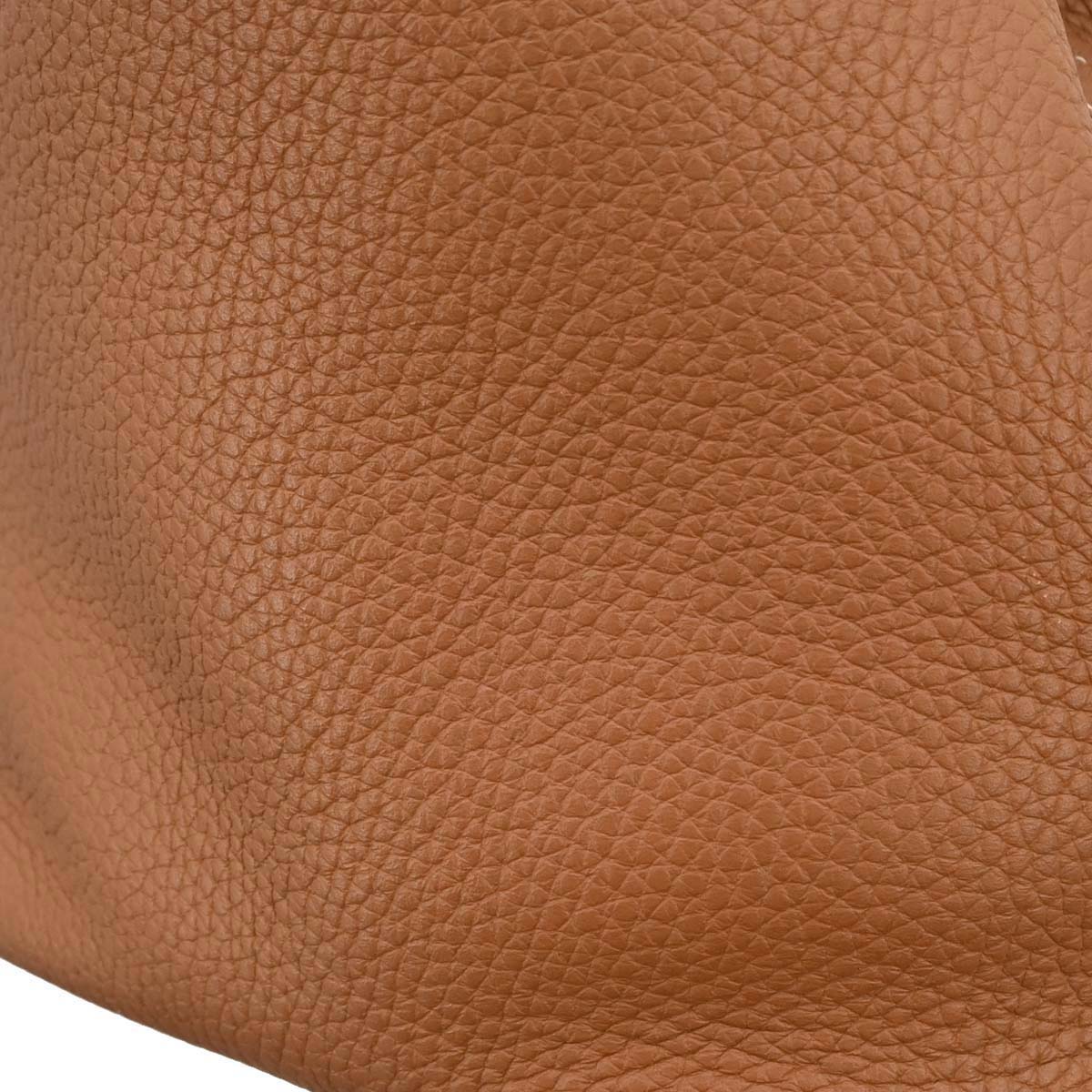 Hermes Gold Taurillon Clemence Picotin Lock 18 PM Handbag