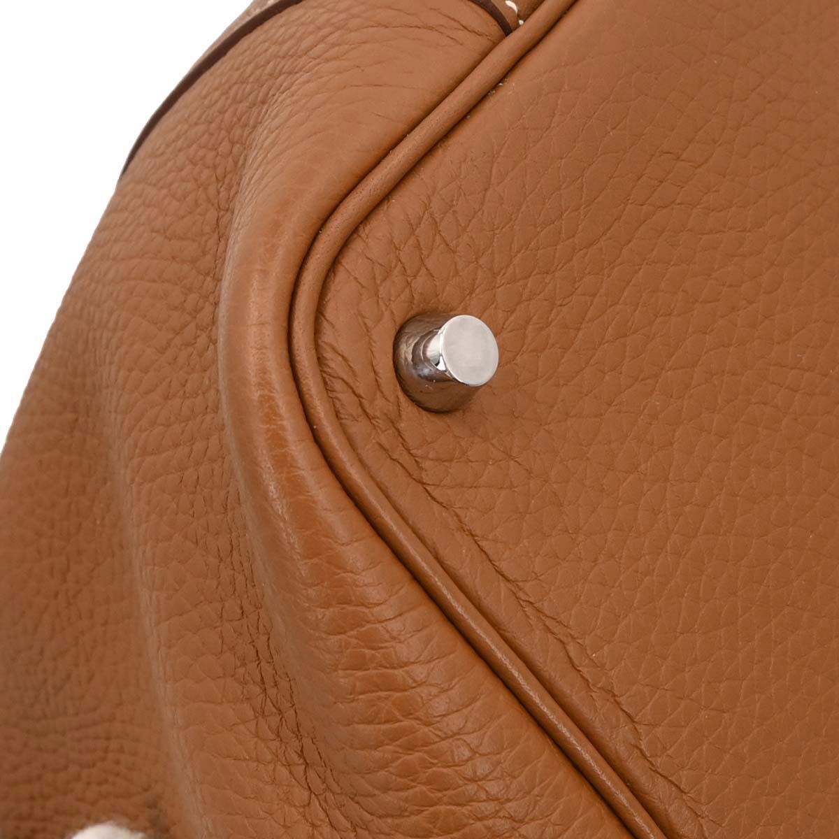 Hermes Gold Taurillon Clemence Picotin Lock 18 PM Handbag