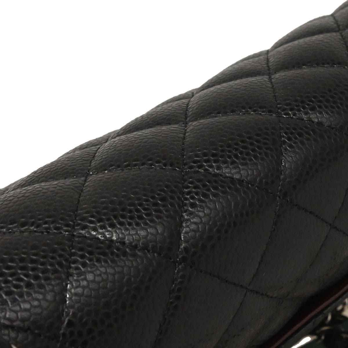 Chanel Black Caviar Medium Classic Double Flap Shoulder Bag