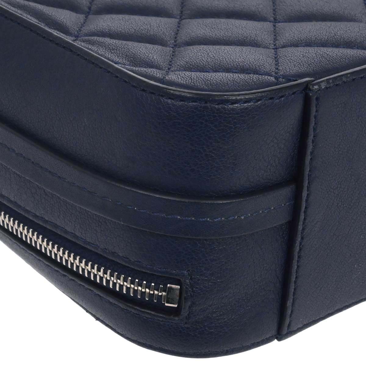 Chanel Navy Lambskin CC Mini Box Camera Bag Shoulder Bag