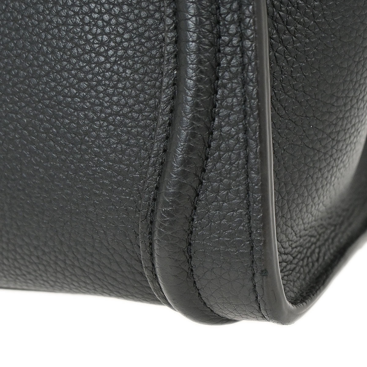 Celine Black Leather Nano Luggage Shoulder Tote Bag