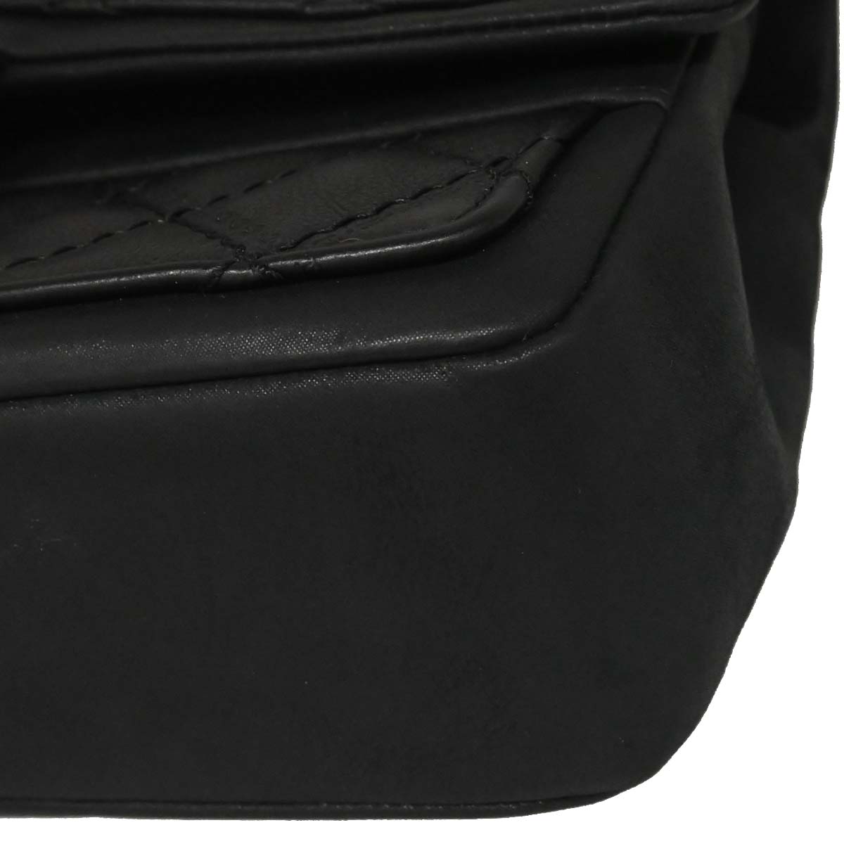 Chanel Black Calfskin Shoulder Bag