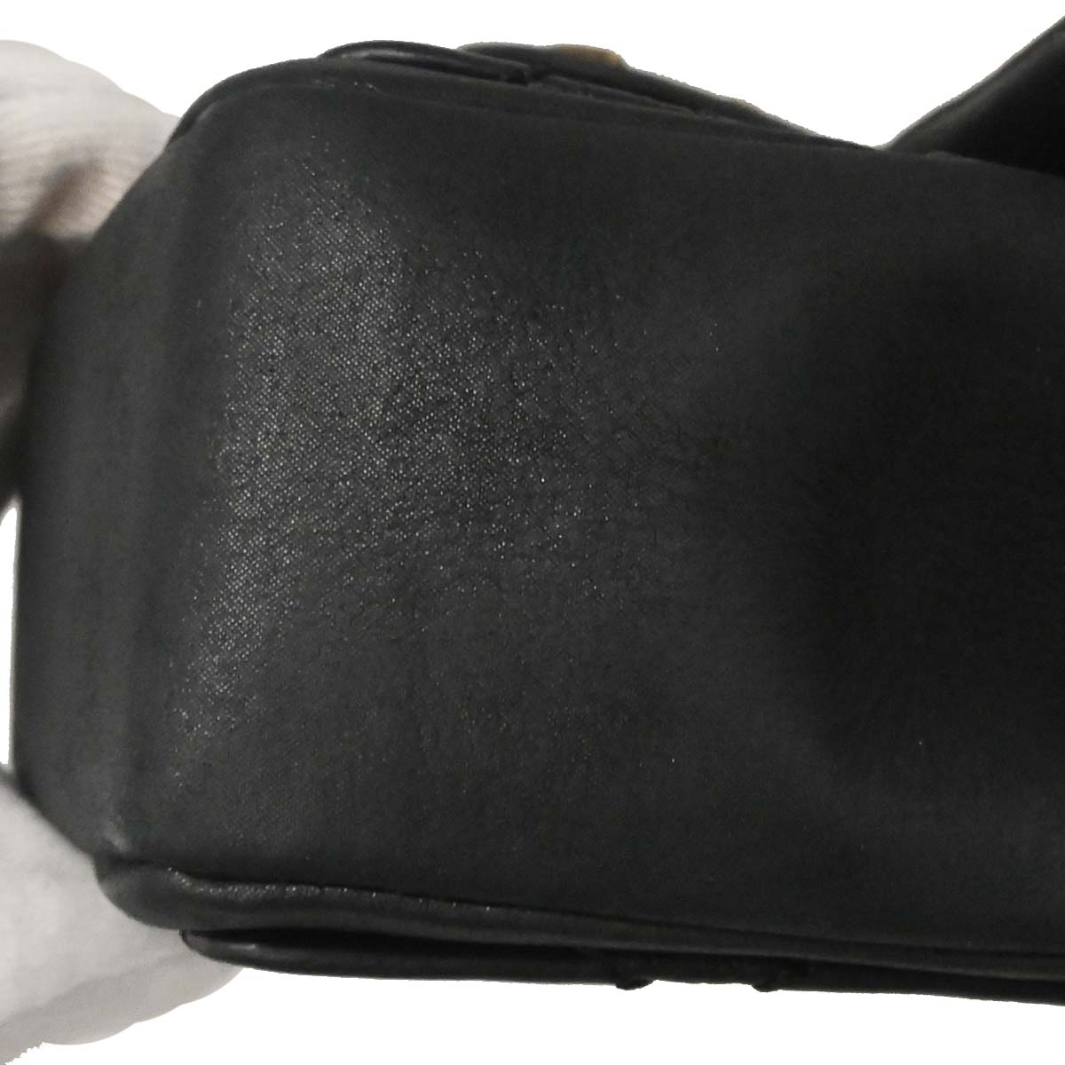 Chanel Black Calfskin Shoulder Bag