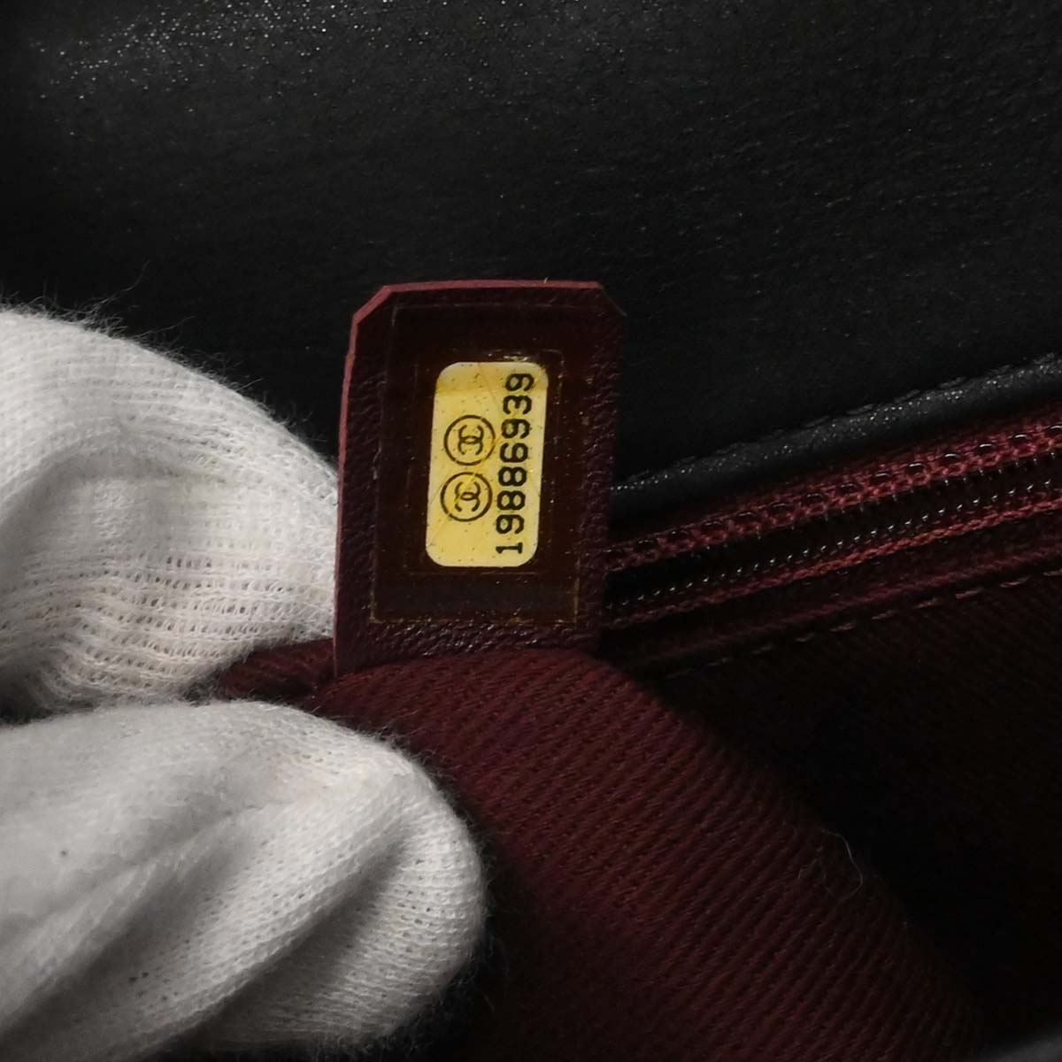 Chanel Black Calfskin Shoulder Bag