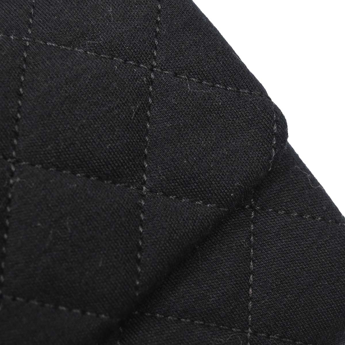 Chanel Black Cotton Shoulder Bag