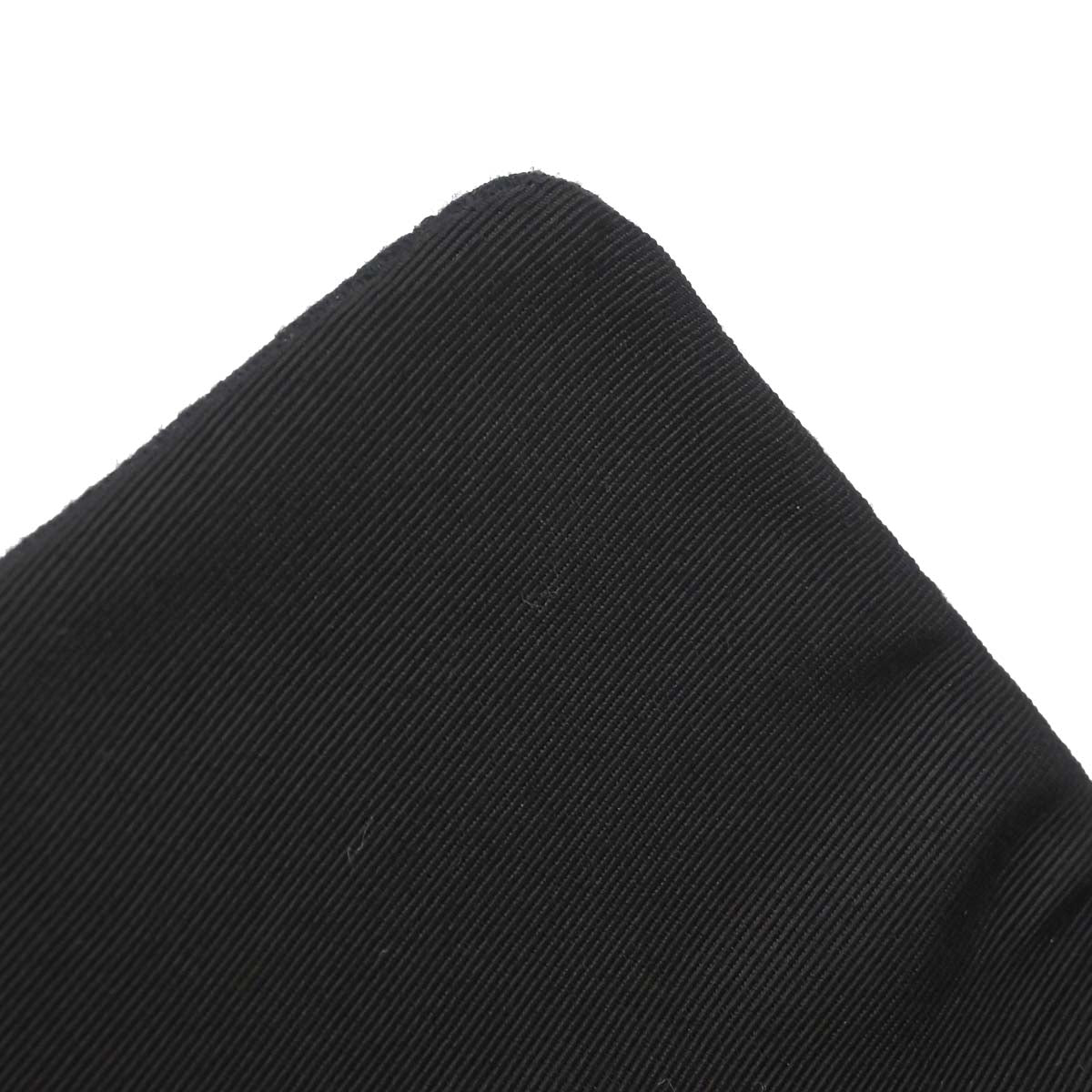 Chanel Black Cotton Shoulder Bag