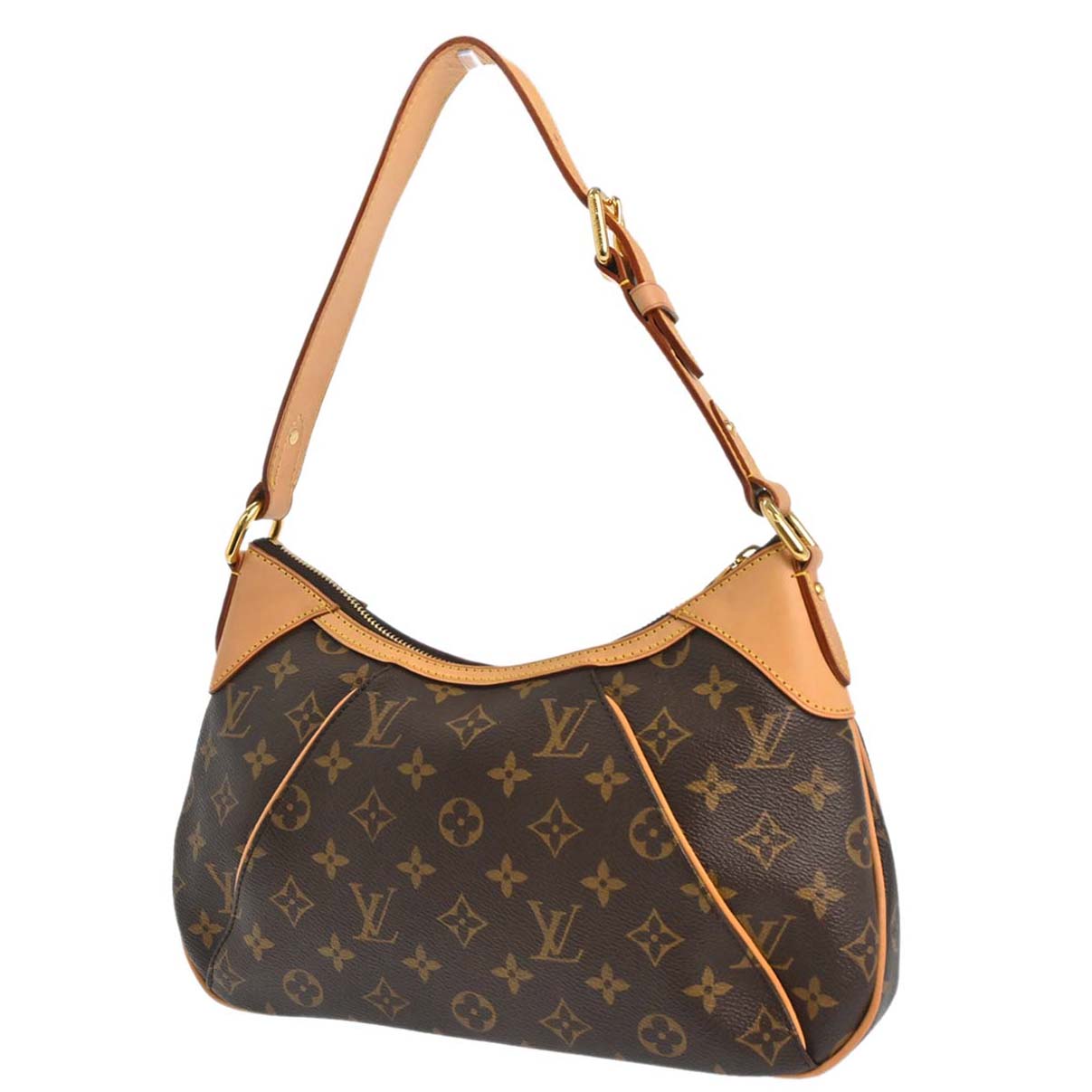 Louis Vuitton Monogram Thames PM Hobo Handbag M56384
