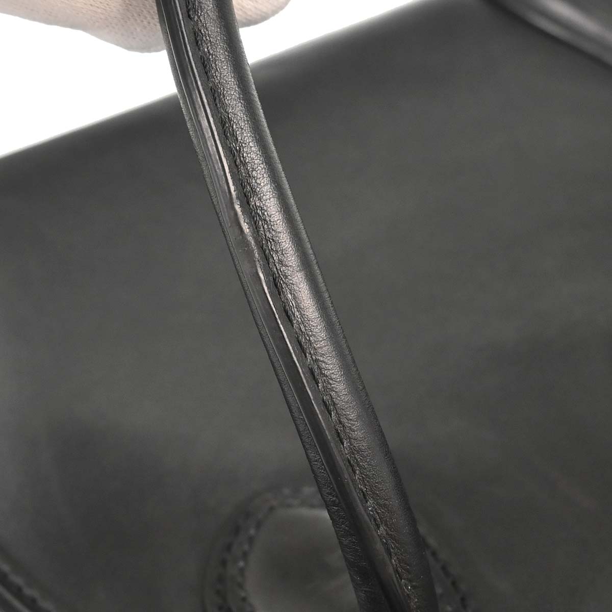 Celine Black Luggage Micro Tote Handbag