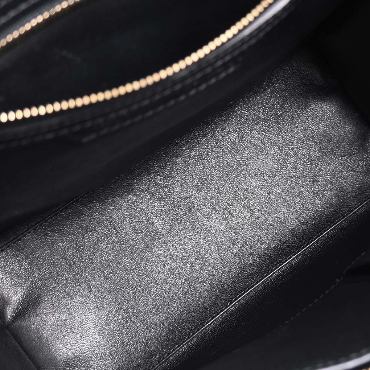 Celine Black Luggage Micro Tote Handbag