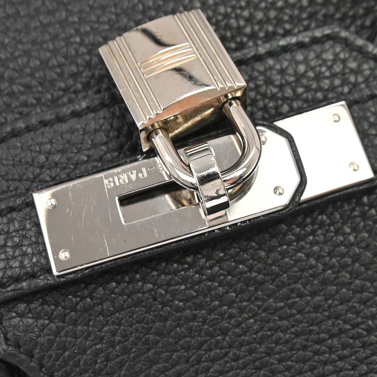 Hermes Black Togo Birkin 30 Handbag